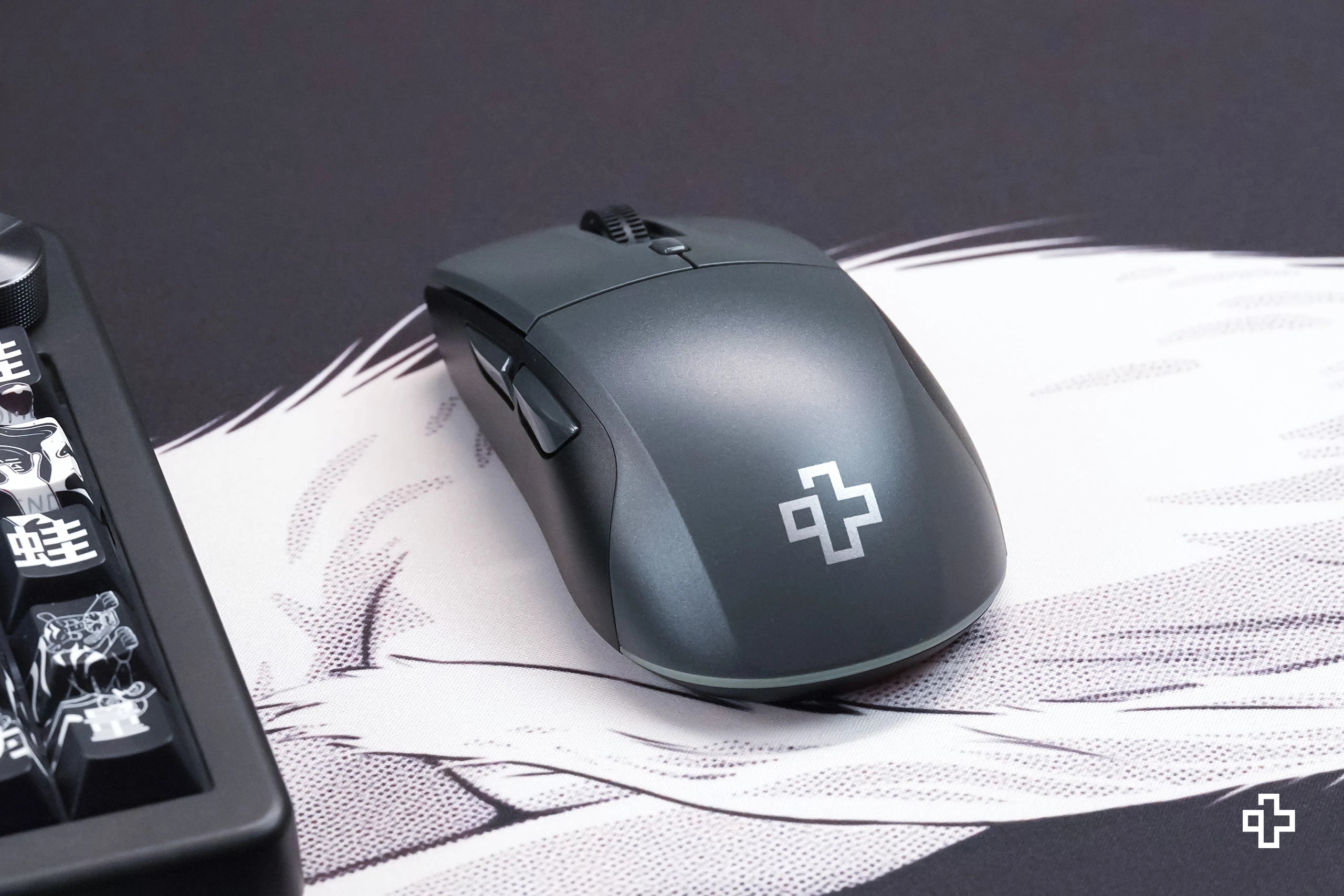 Mouse QwertyKey Flow Office Bluetooth Wireless RGB Negru