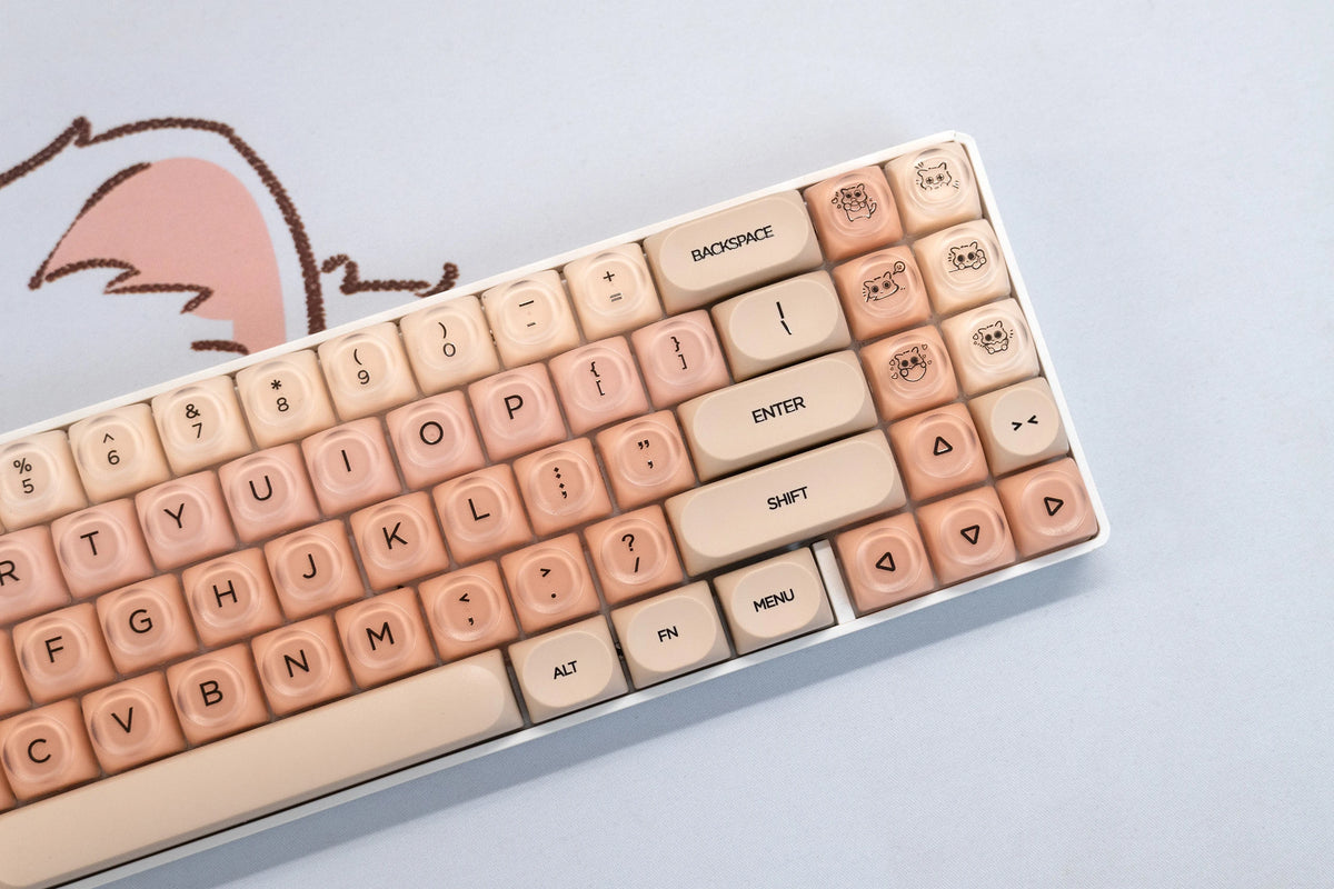 Set Taste QwertyKey Peach Cream Profil HOA