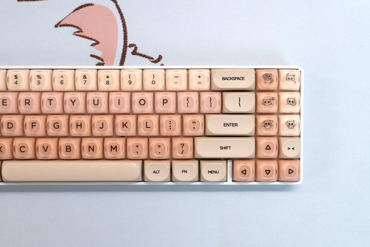 Set Taste QwertyKey Peach Cream Profil HOA