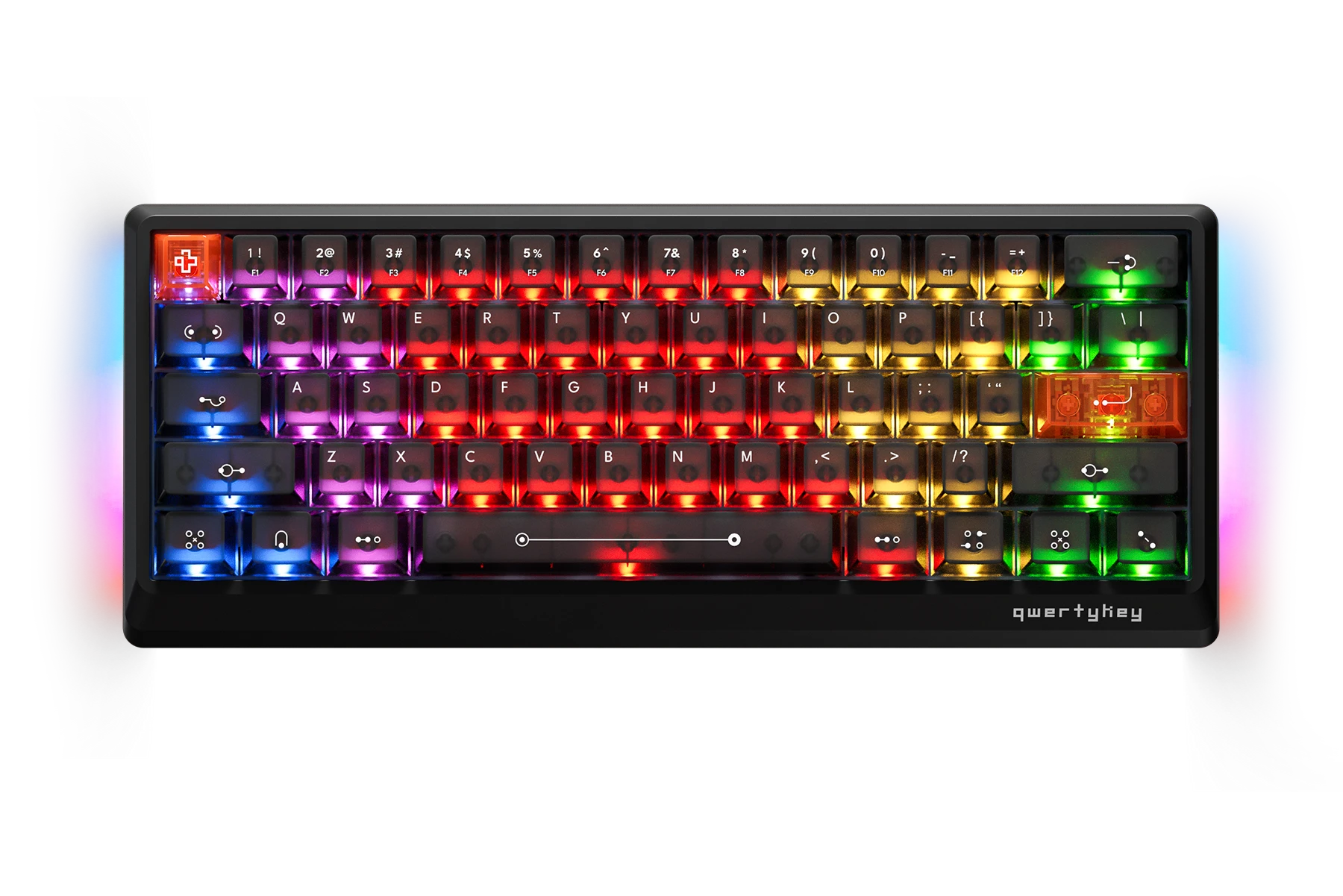QK61 HE Phantom Neagra – Tastatura Mecanica Gaming Hall Effect, Rapid Trigger, RGB, Switch-uri Magnetice, Snap Tap