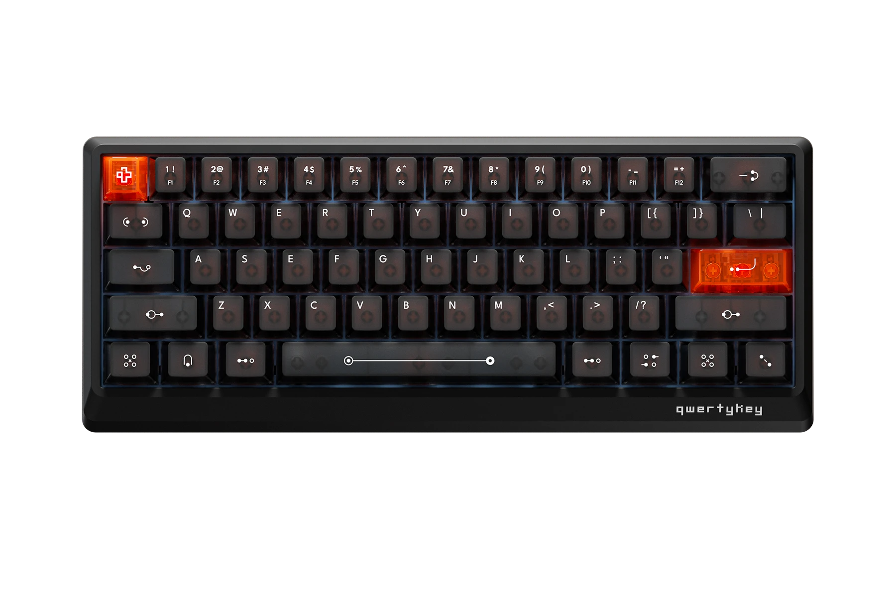 QK61 HE Phantom Neagra – Tastatura Mecanica Gaming Hall Effect, Rapid Trigger, RGB, Switch-uri Magnetice, Snap Tap