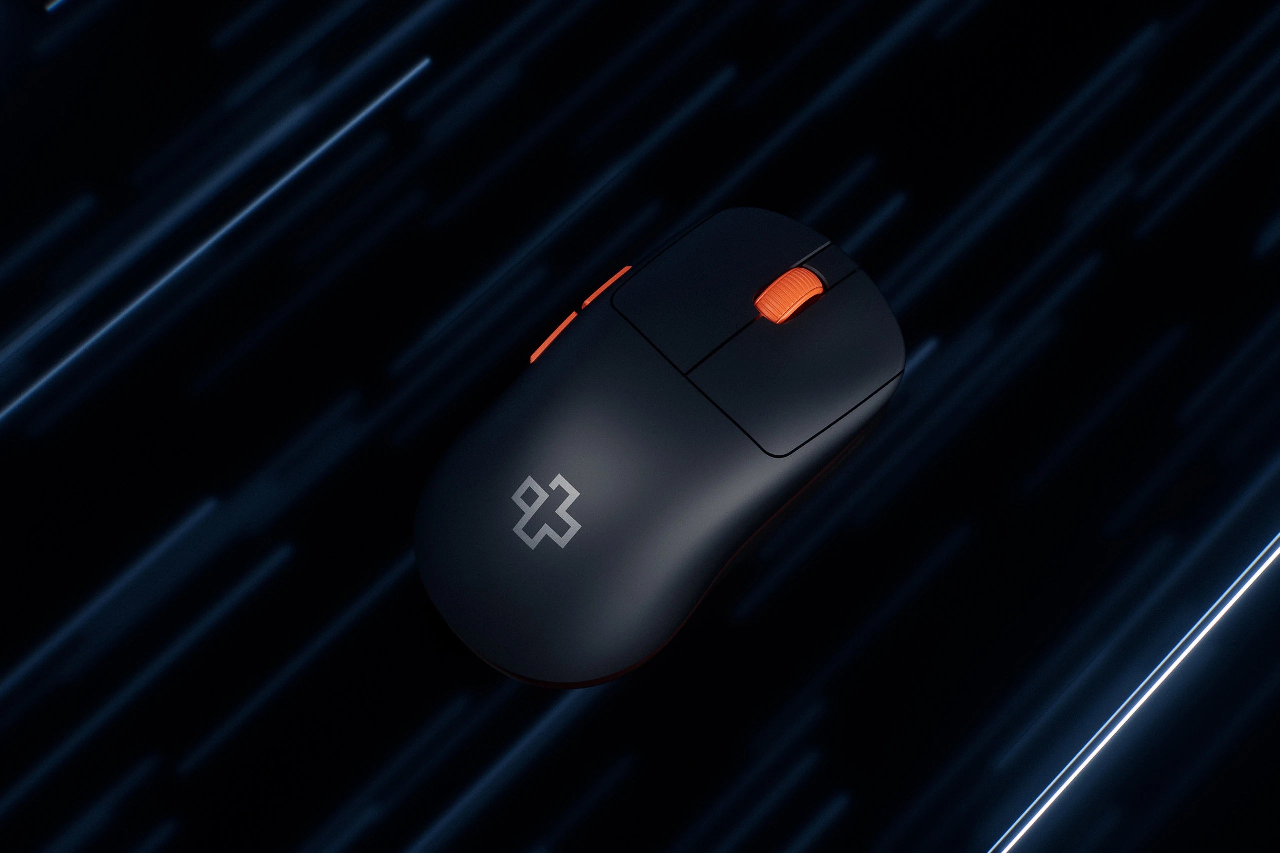 Mouse Gaming QwertyKey Falcon Negru 8K, 30.000 DPI, Bluetooth Wireless Trio Mode, Pixart 3950