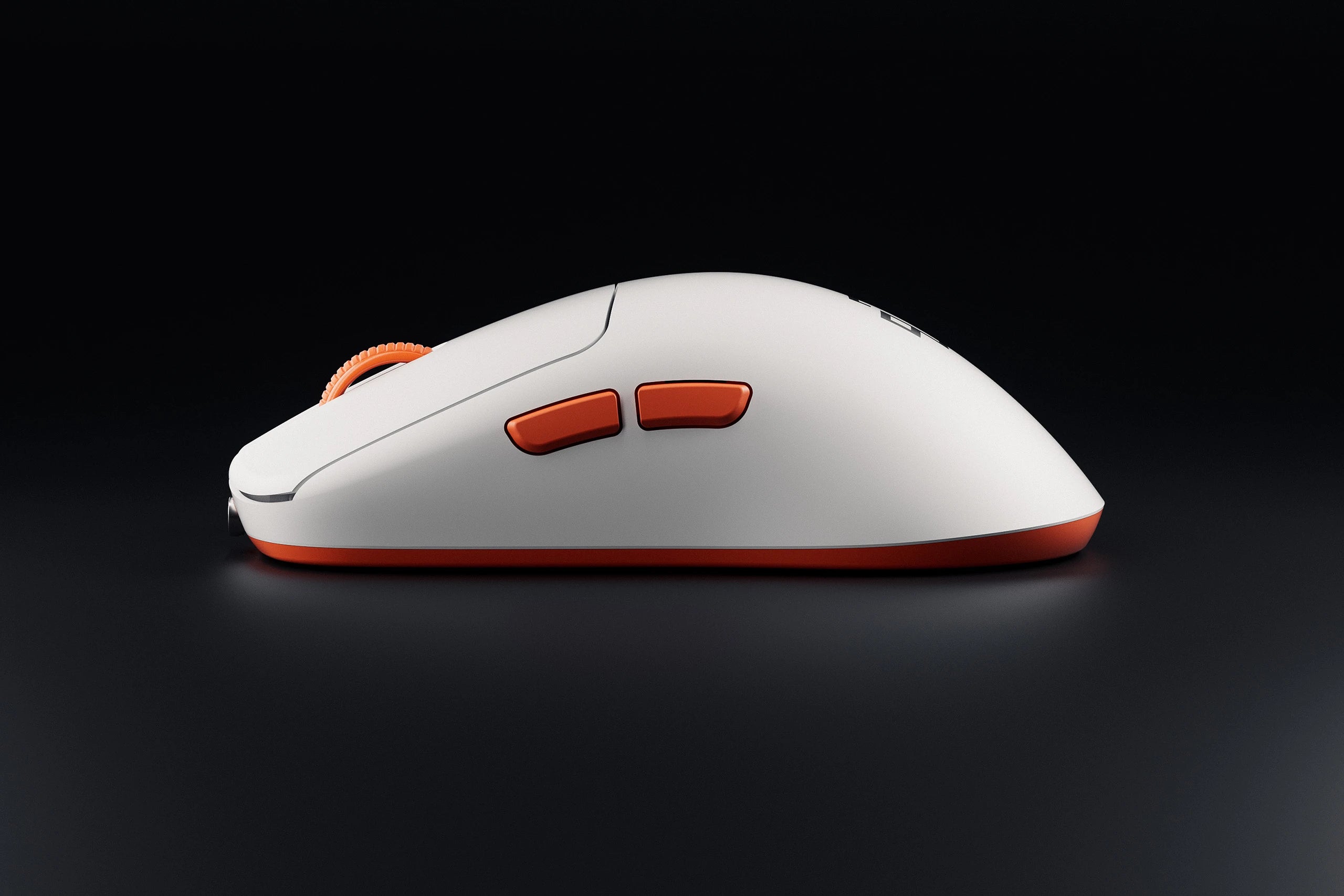 Mouse Gaming QwertyKey Falcon Alb 8K, 30.000 DPI, Bluetooth Wireless Trio Mode, Pixart 3950