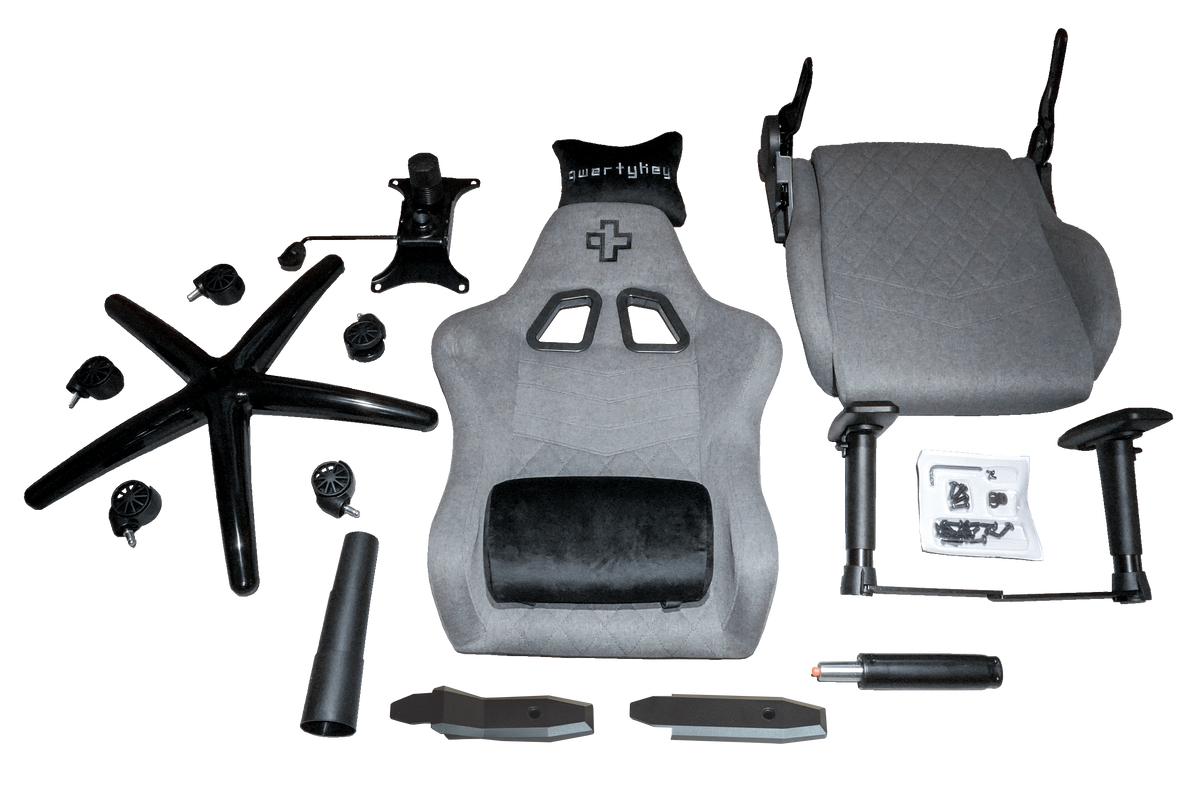 Scaun Gaming QwertyKey - QK/ALT, gri