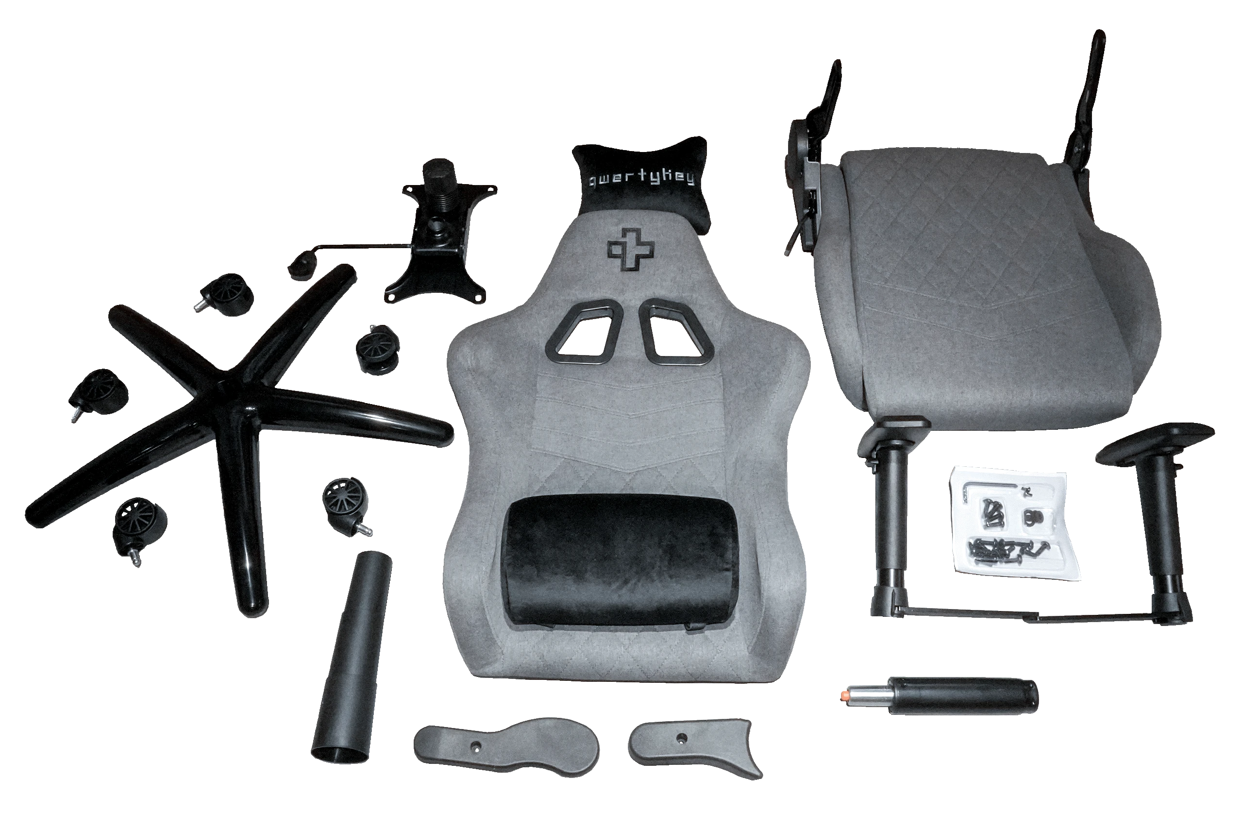 Scaun Gaming QwertyKey - QK/ALT, gri