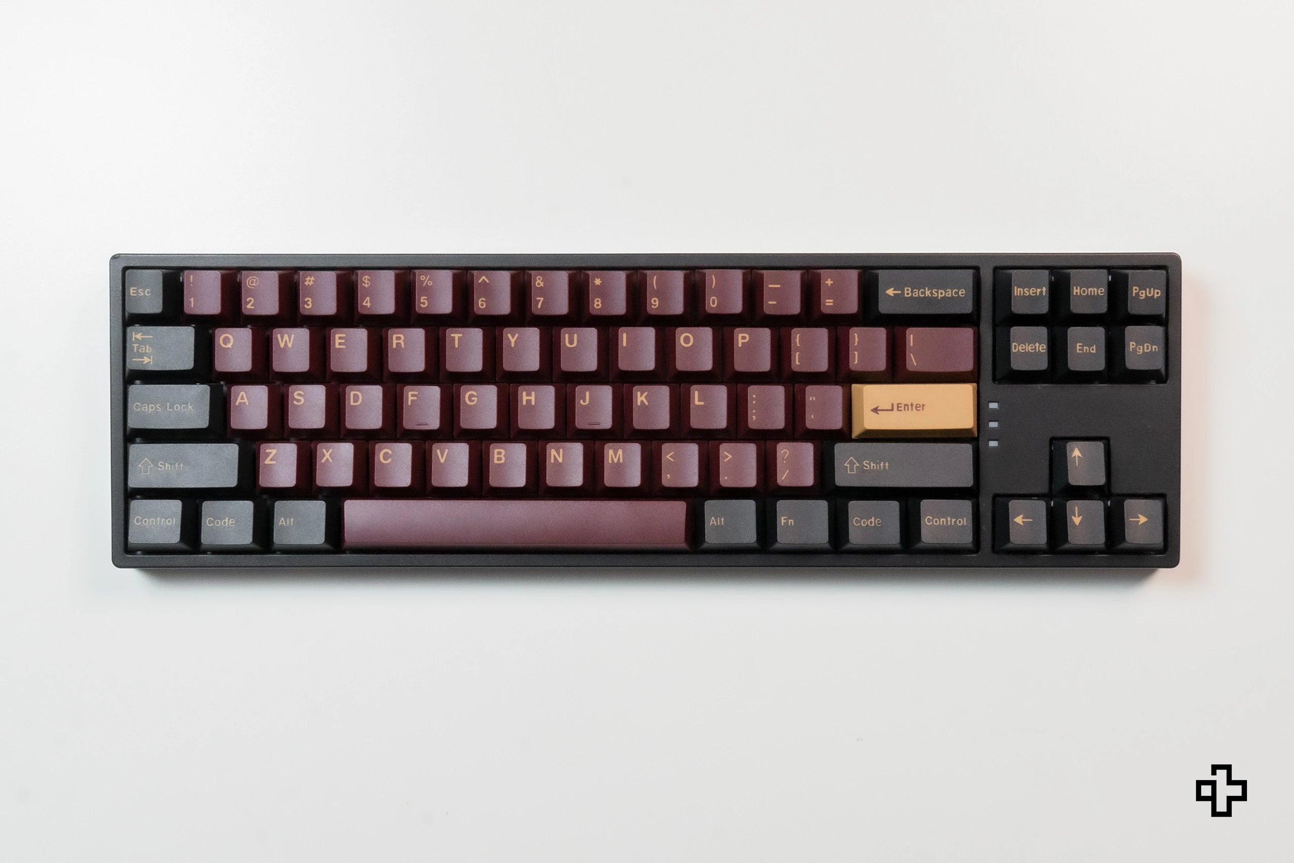 Set taste QwertyKey Sangria PBT Double Shot Profil OEM
