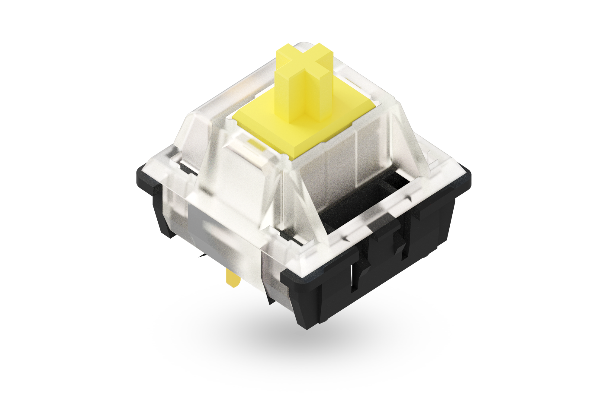 Gateron Milky Yellow Pro Black Bottom