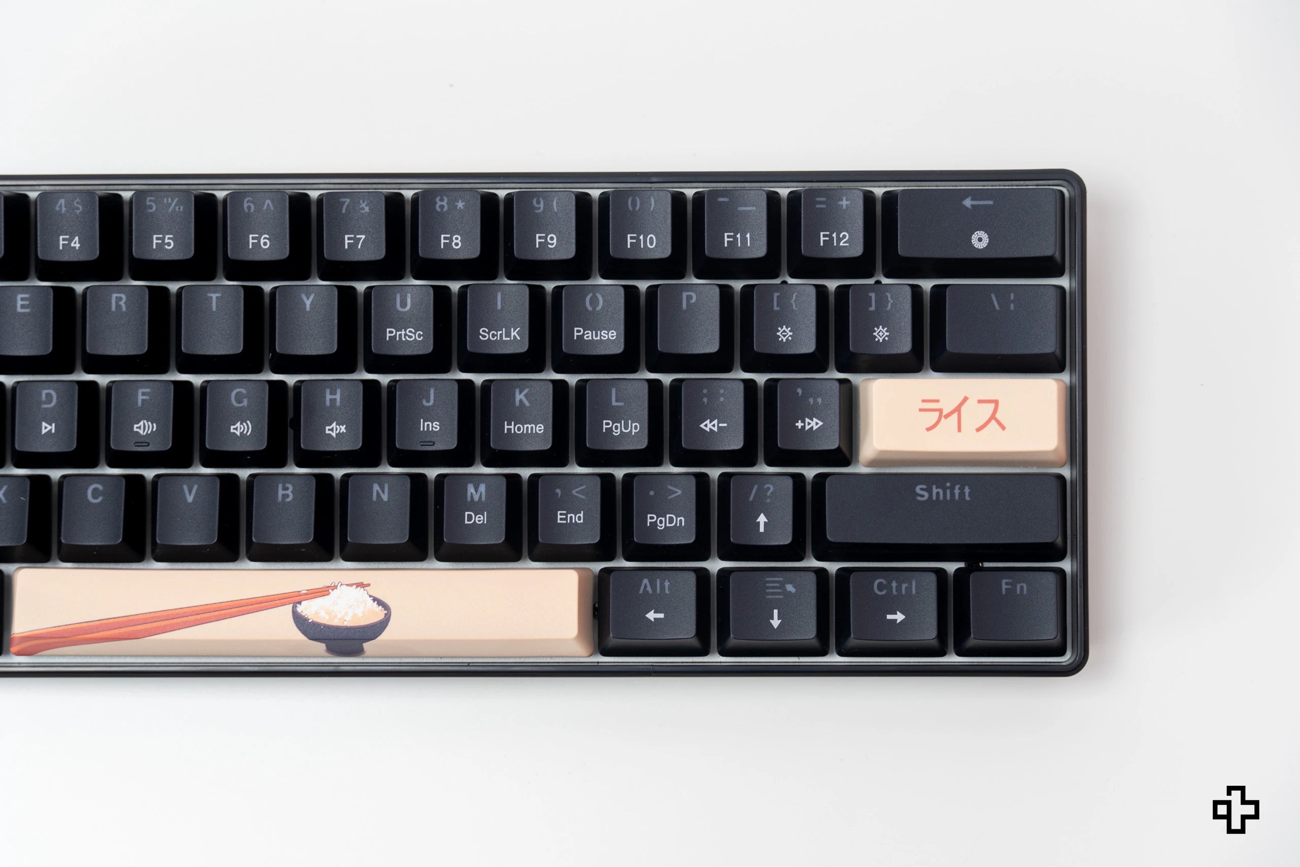 QwertyKey Rice V2 Neagra Hotswap Tastatura Mecanica Gaming