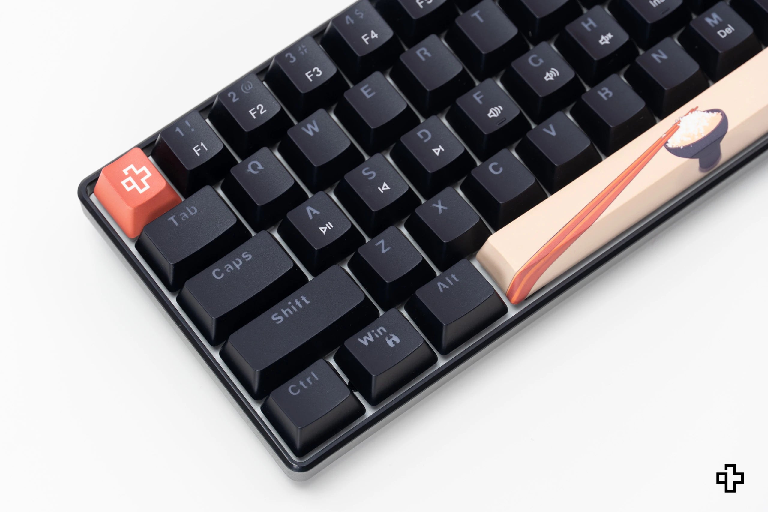 QwertyKey Rice V2 Neagra Hotswap Tastatura Mecanica Gaming