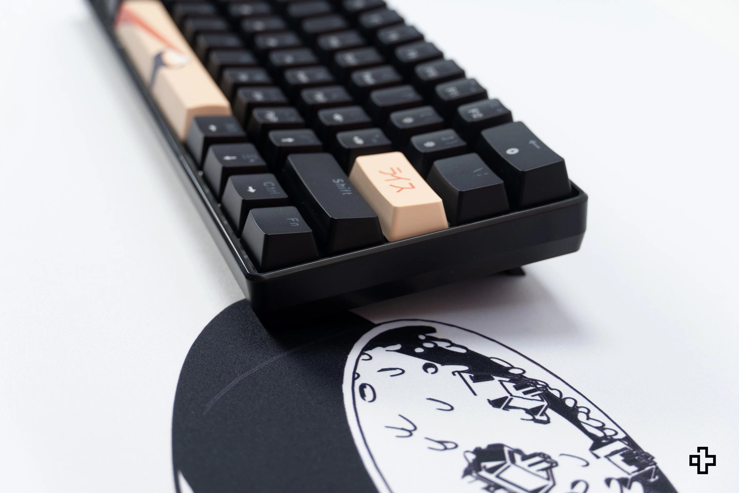 QwertyKey Rice V2 Neagra Hotswap Tastatura Mecanica Gaming