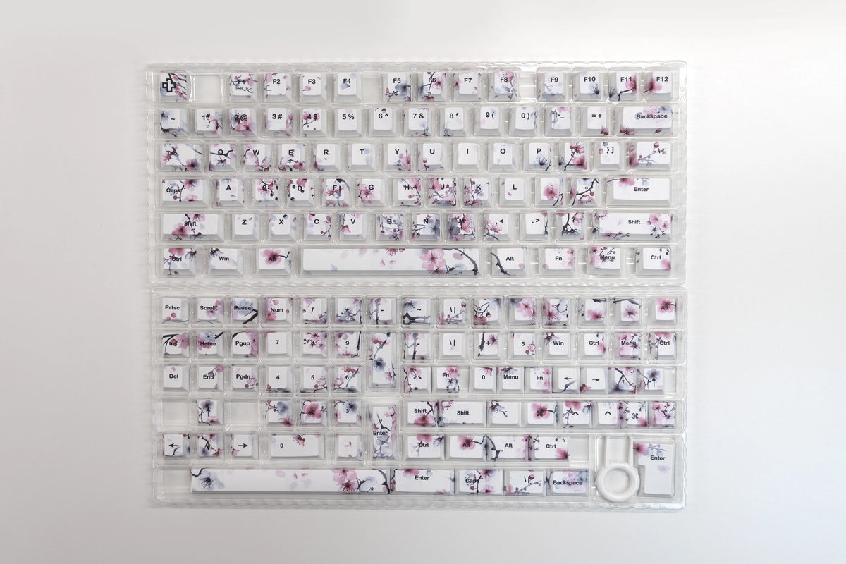 Set Taste Sakura V2 Profil Cherry PBT Dye Sub