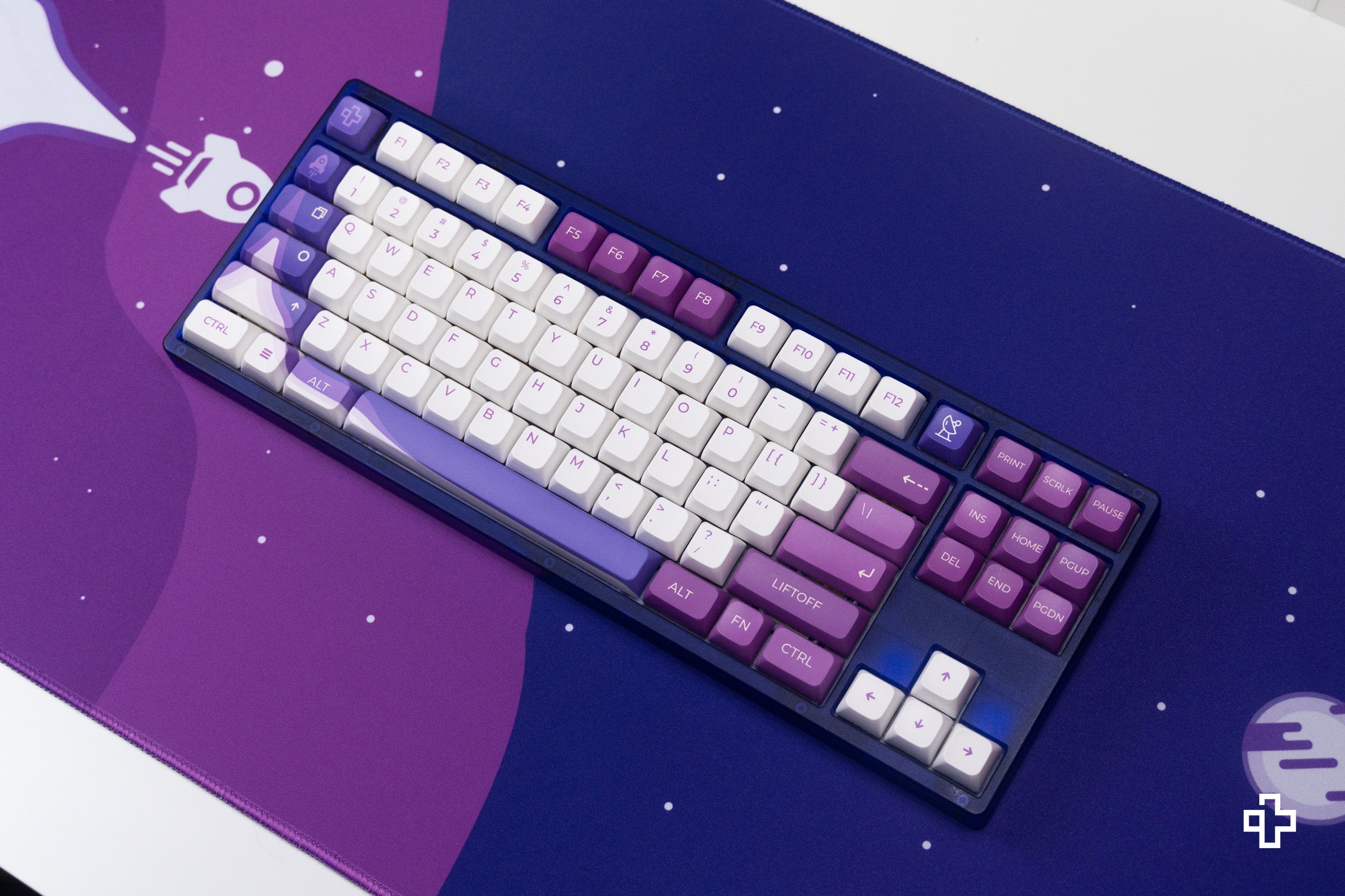 Set taste QwertyKey LiftOff Profil XDA Material PBT