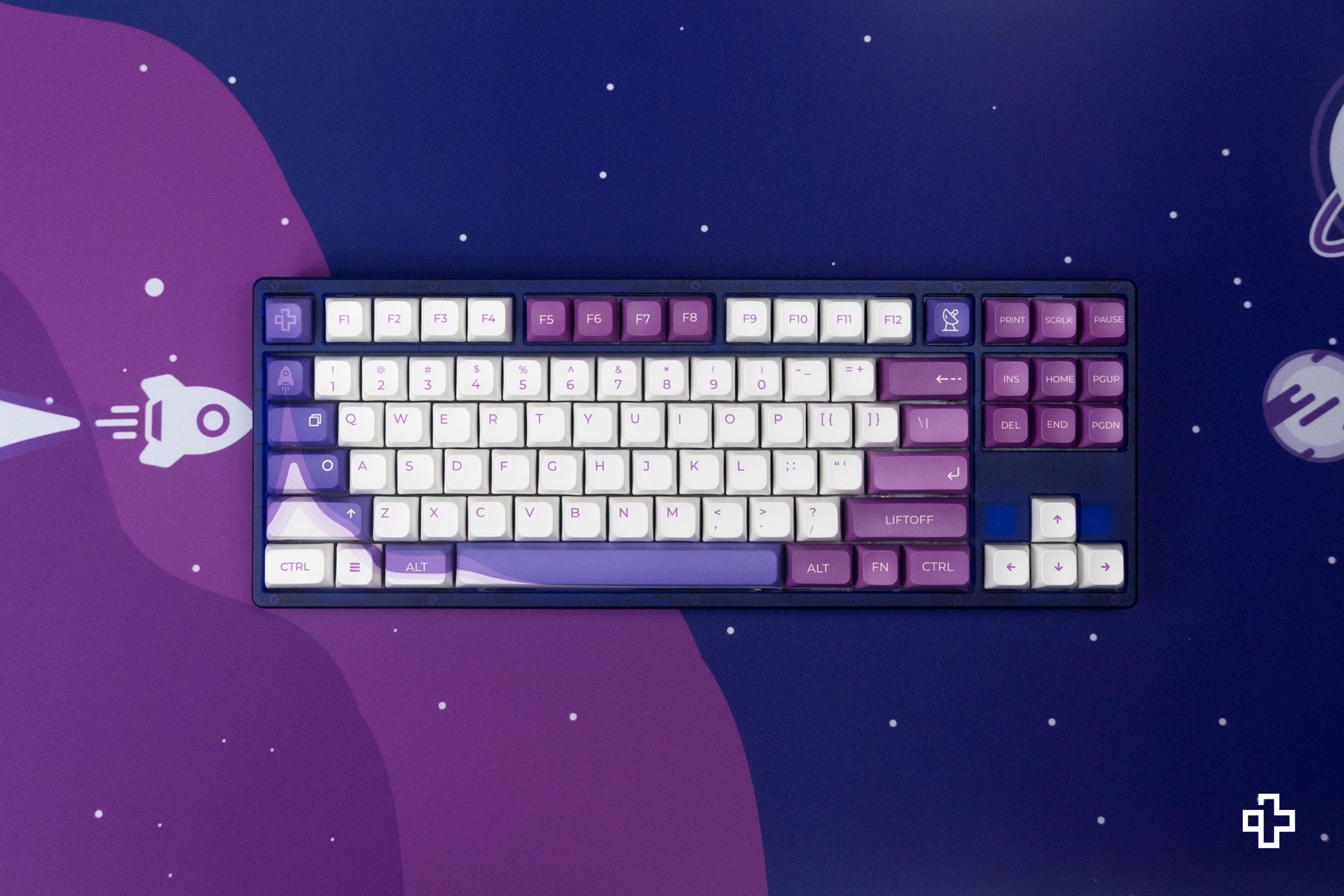 Set taste QwertyKey LiftOff Profil XDA Material PBT