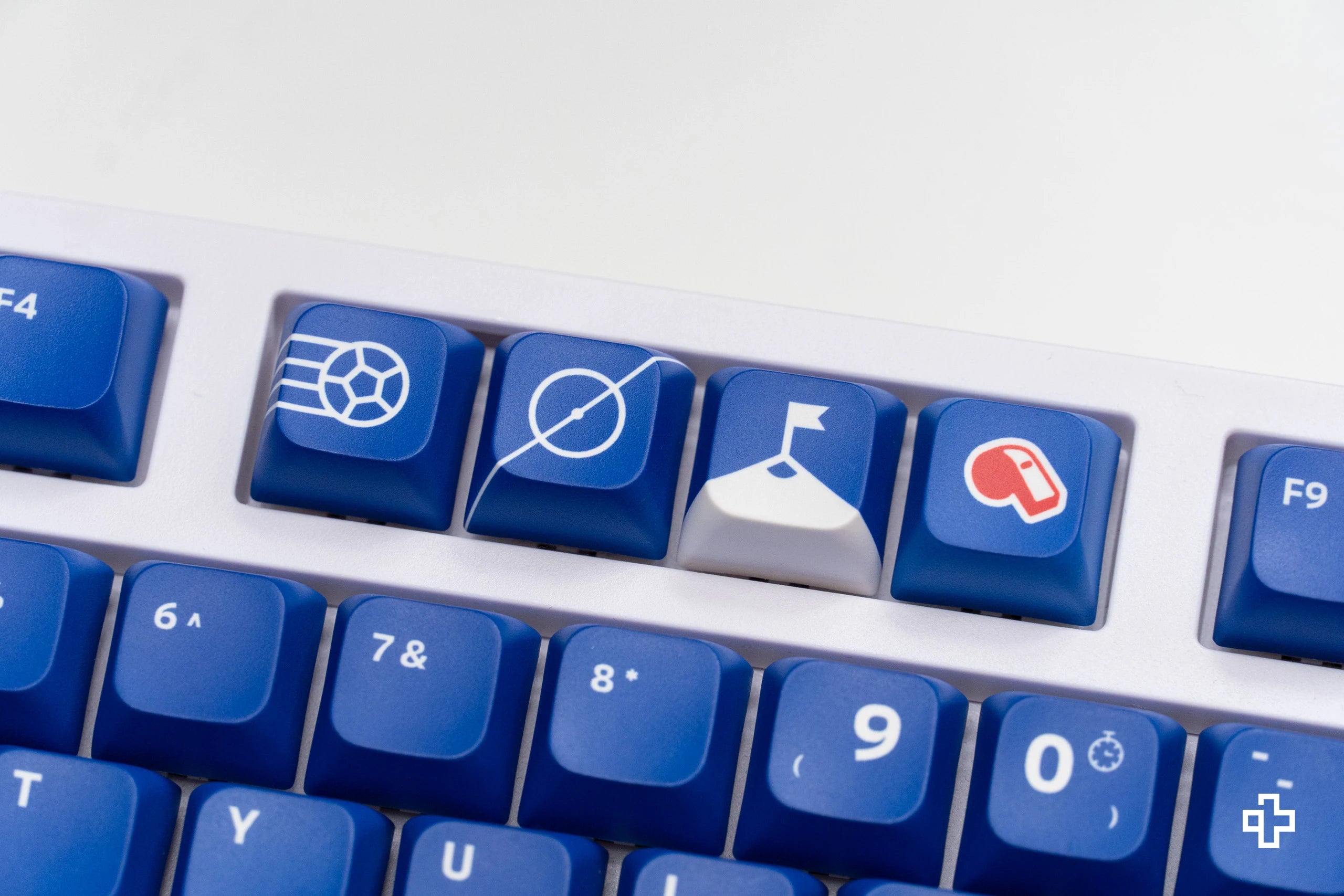 Set taste QwertyKey Euro 2024 Franta Profil XDA Material PBT