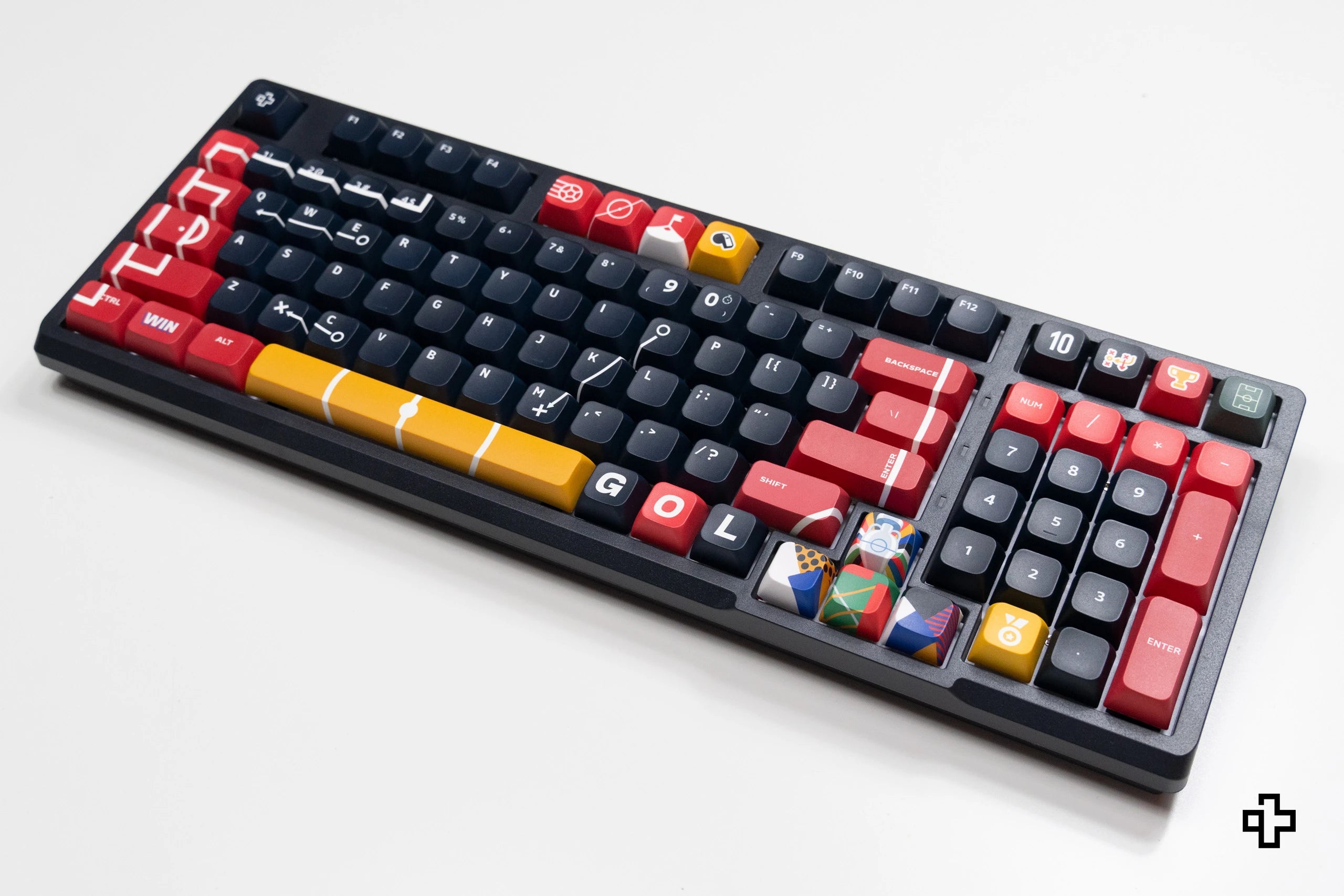 Set taste QwertyKey Euro 2024 Germania Profil XDA Material PBT