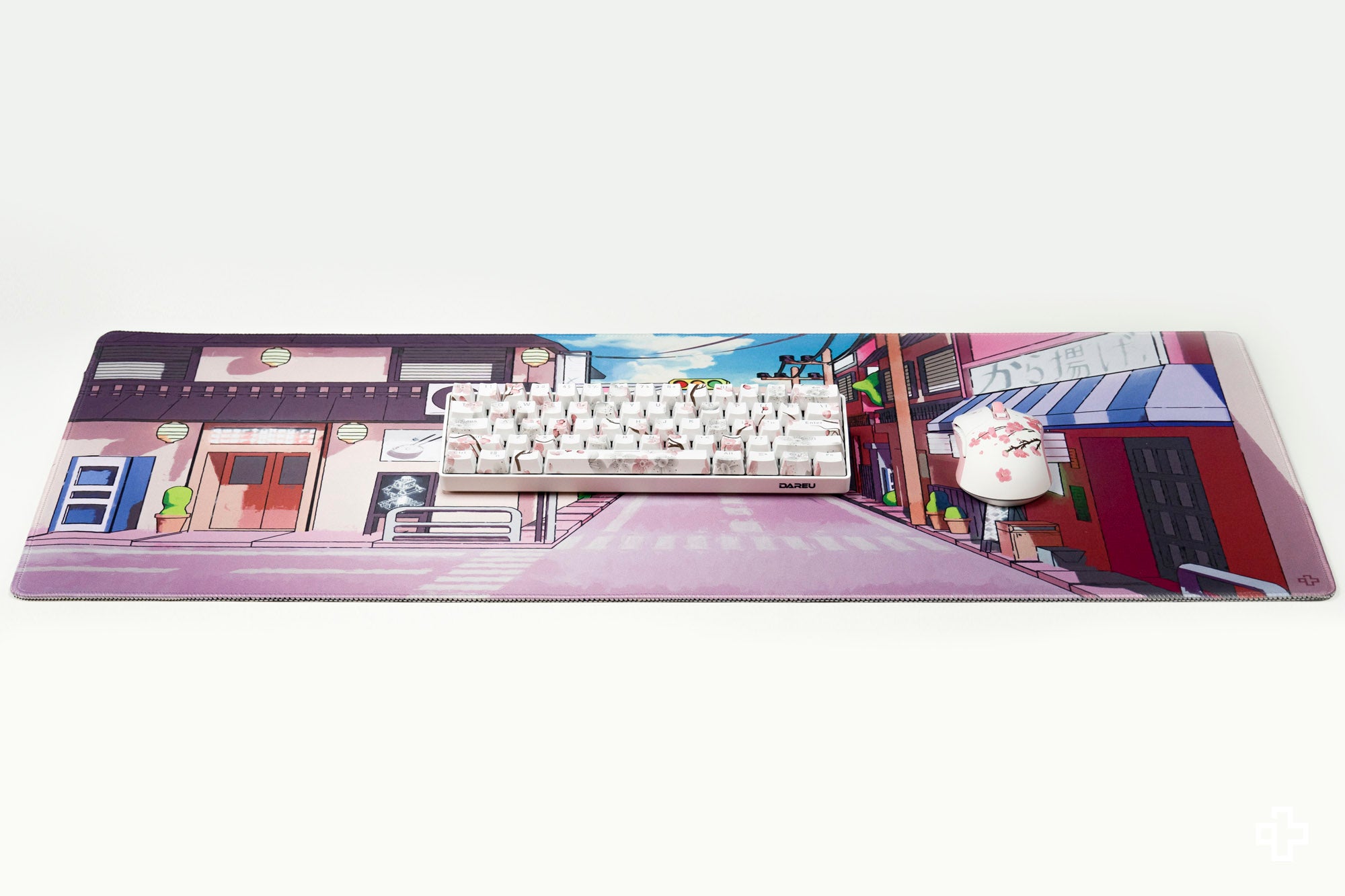 Deskmat Mousepad QwertyKey Japan Street 4mm margini cusute - QwertyKey