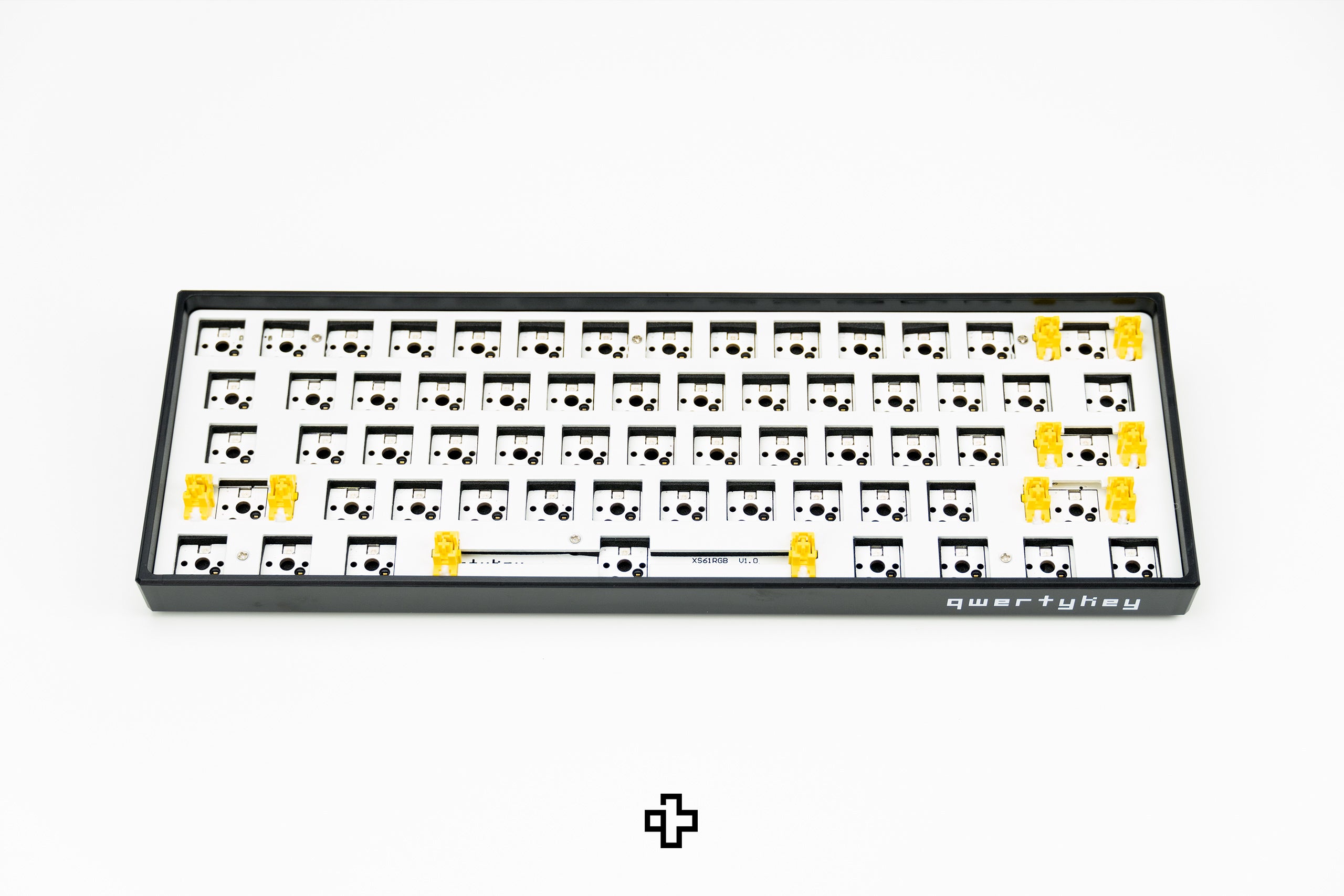Kit QwertyKey Negru 61 Tastatura Mecanica Gaming