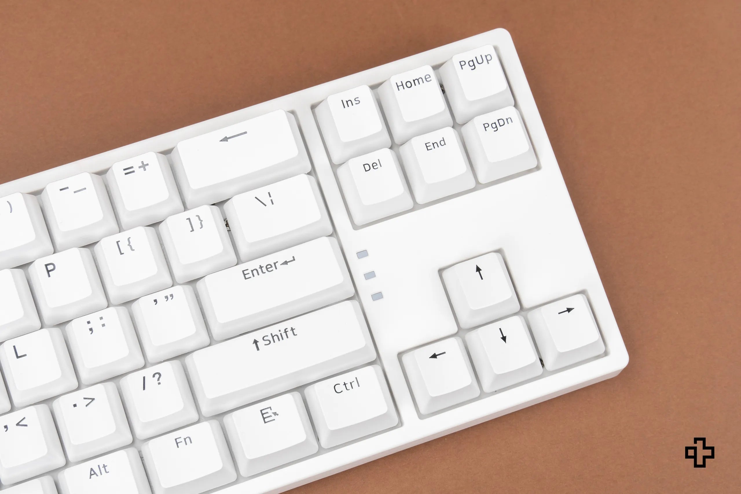 Set taste QwertyKey BoW V2 Black on White PBT Double Shot Profil OEM