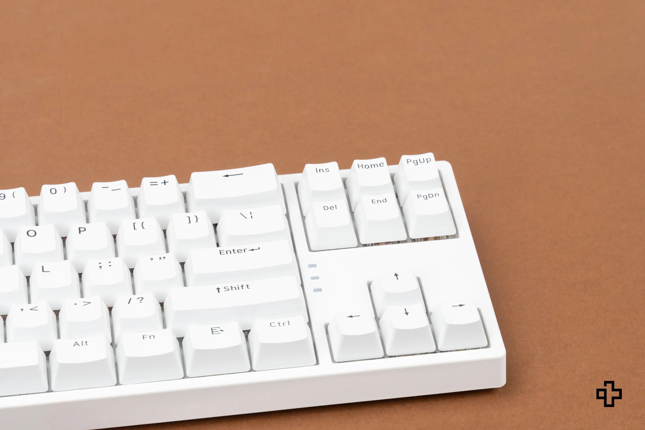 Set taste QwertyKey BoW V2 Black on White PBT Double Shot Profil OEM