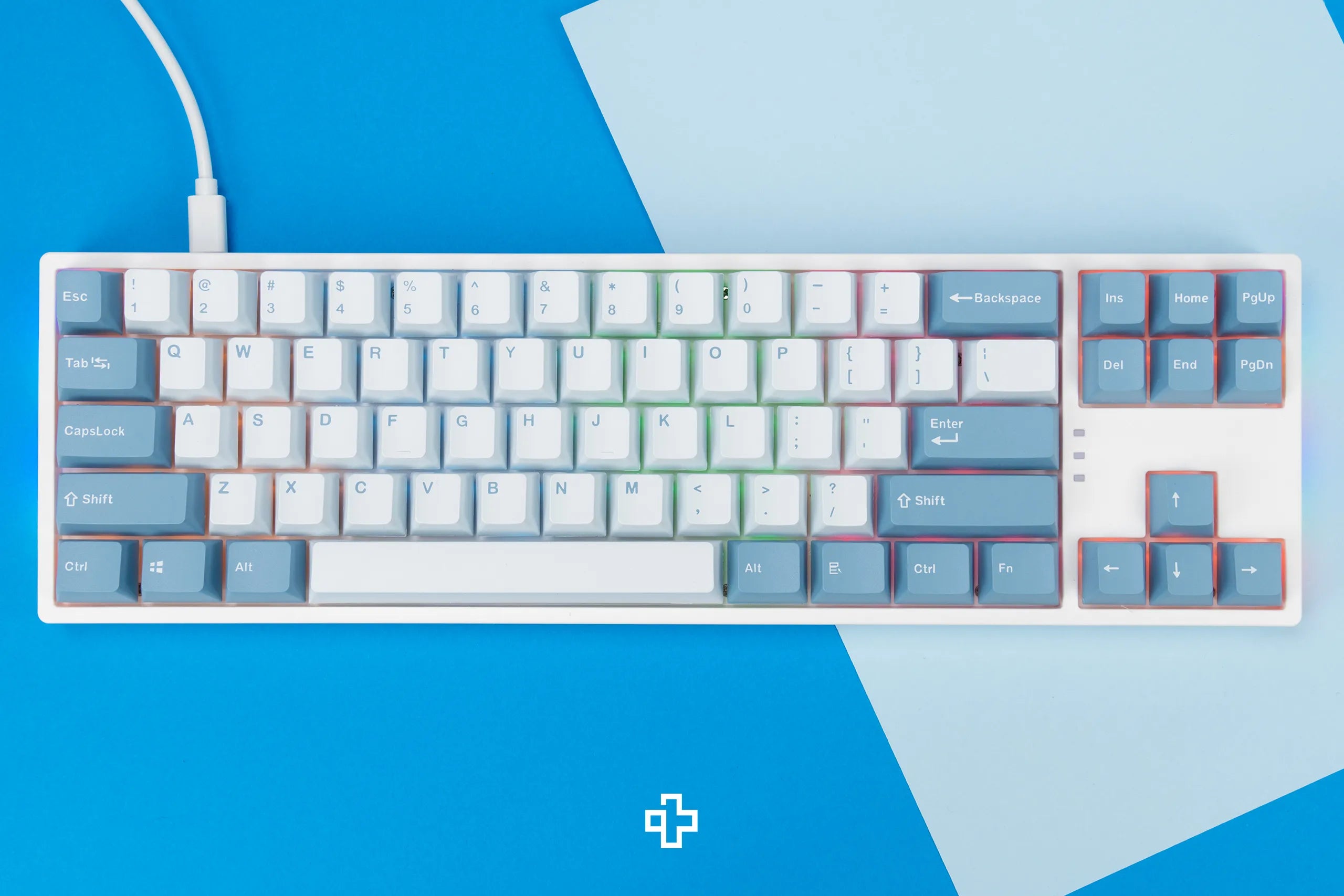 Set taste QwertyKey Iceberg PBT Double Shot Profil OEM