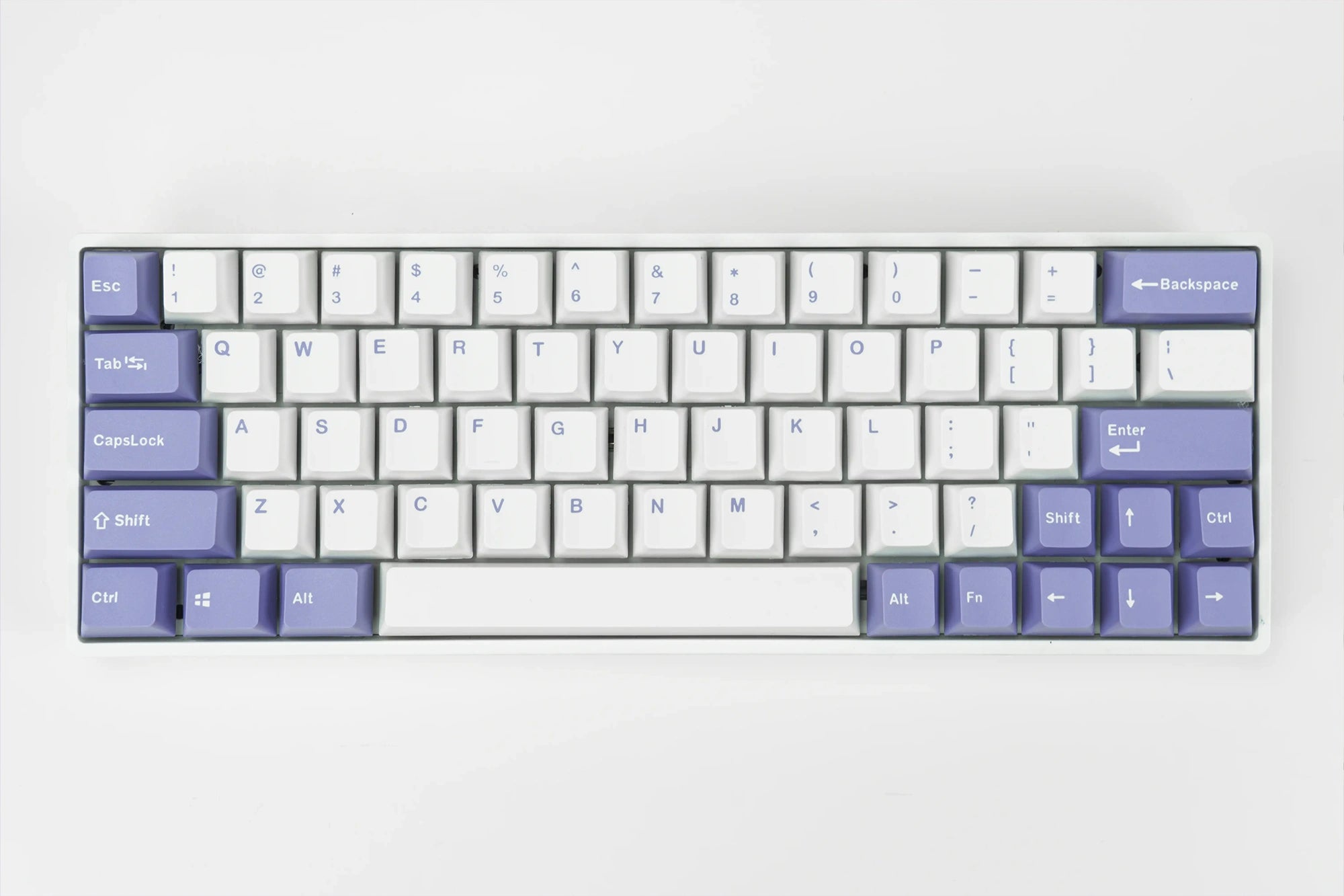 Set taste QwertyKey Violet PBT Double Shot Profil OEM