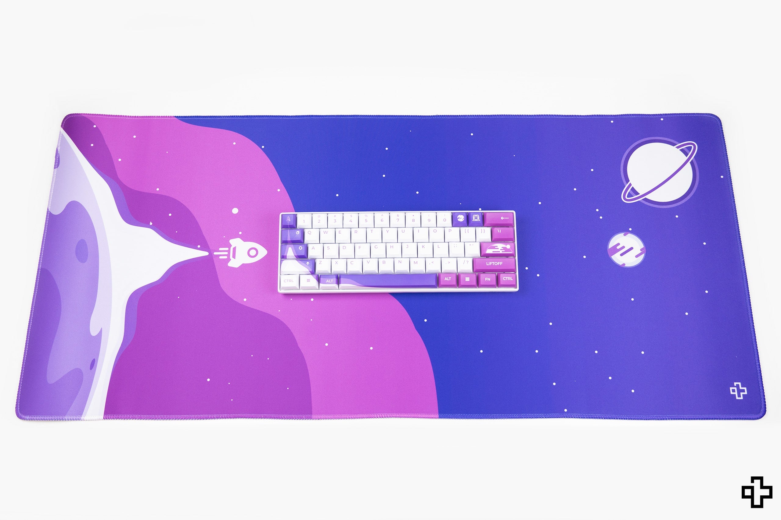 Deskmat Mousepad QwertyKey LiftOff 4mm margini cusute - QwertyKey