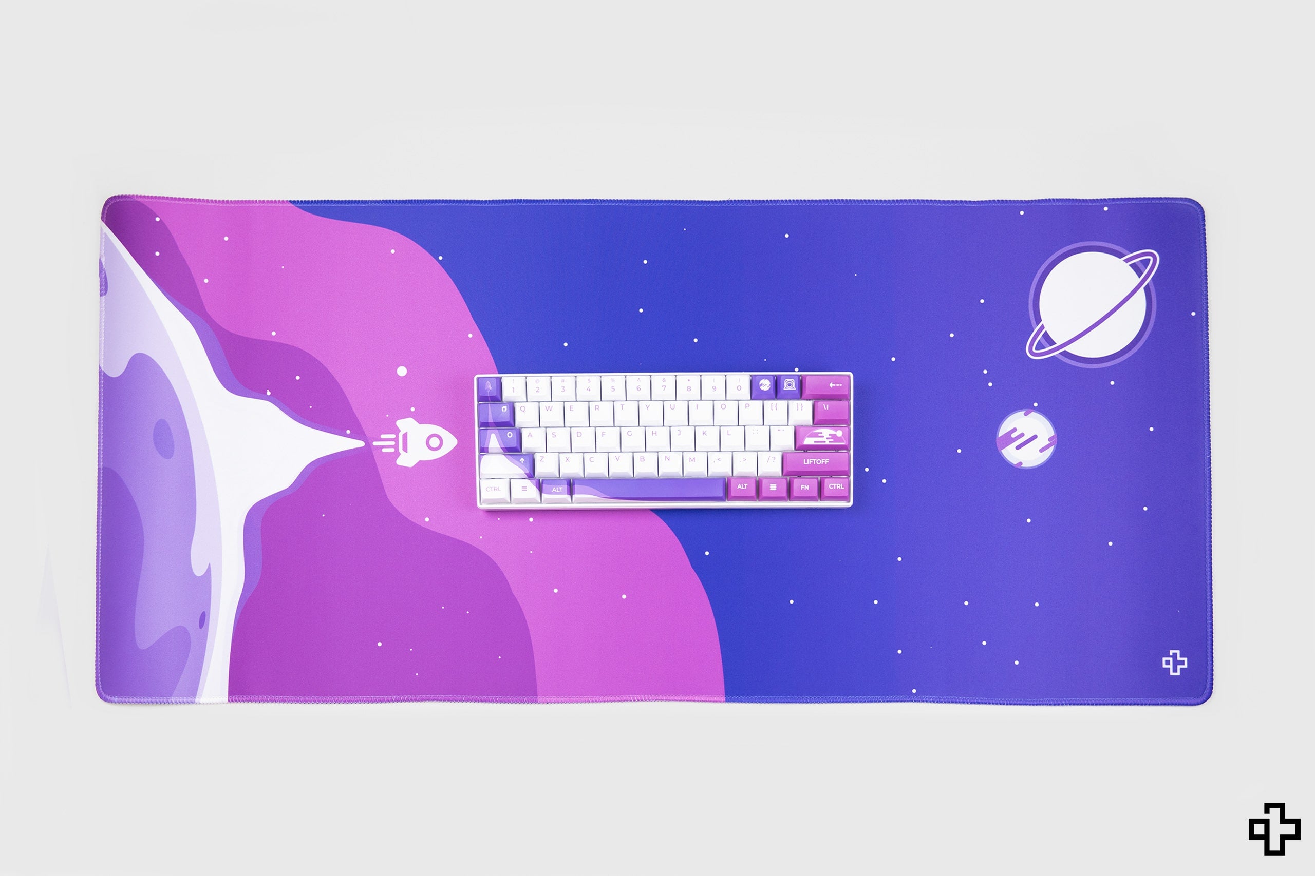 Deskmat Mousepad QwertyKey LiftOff 4mm margini cusute - QwertyKey