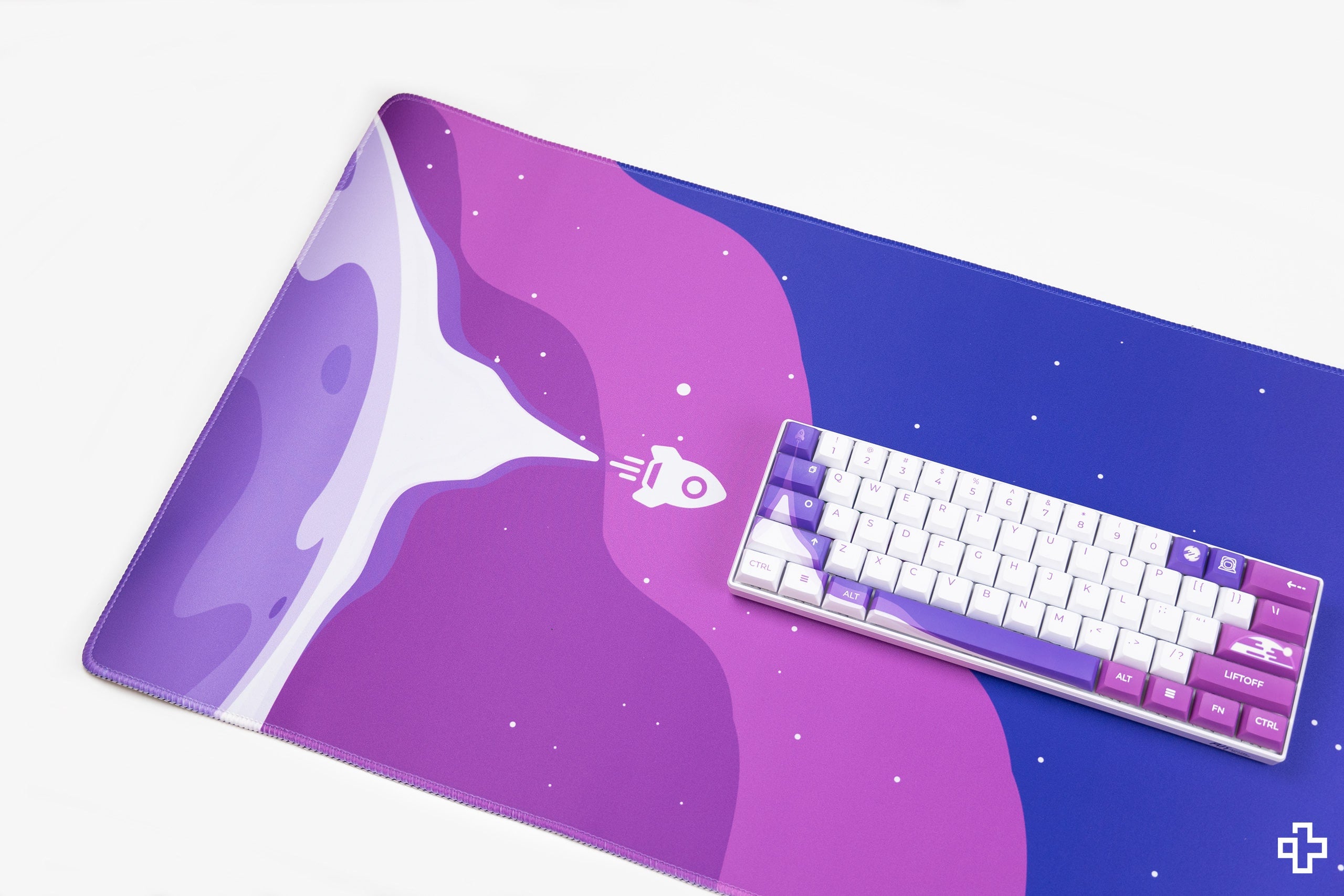 Deskmat Mousepad QwertyKey LiftOff 4mm margini cusute - QwertyKey