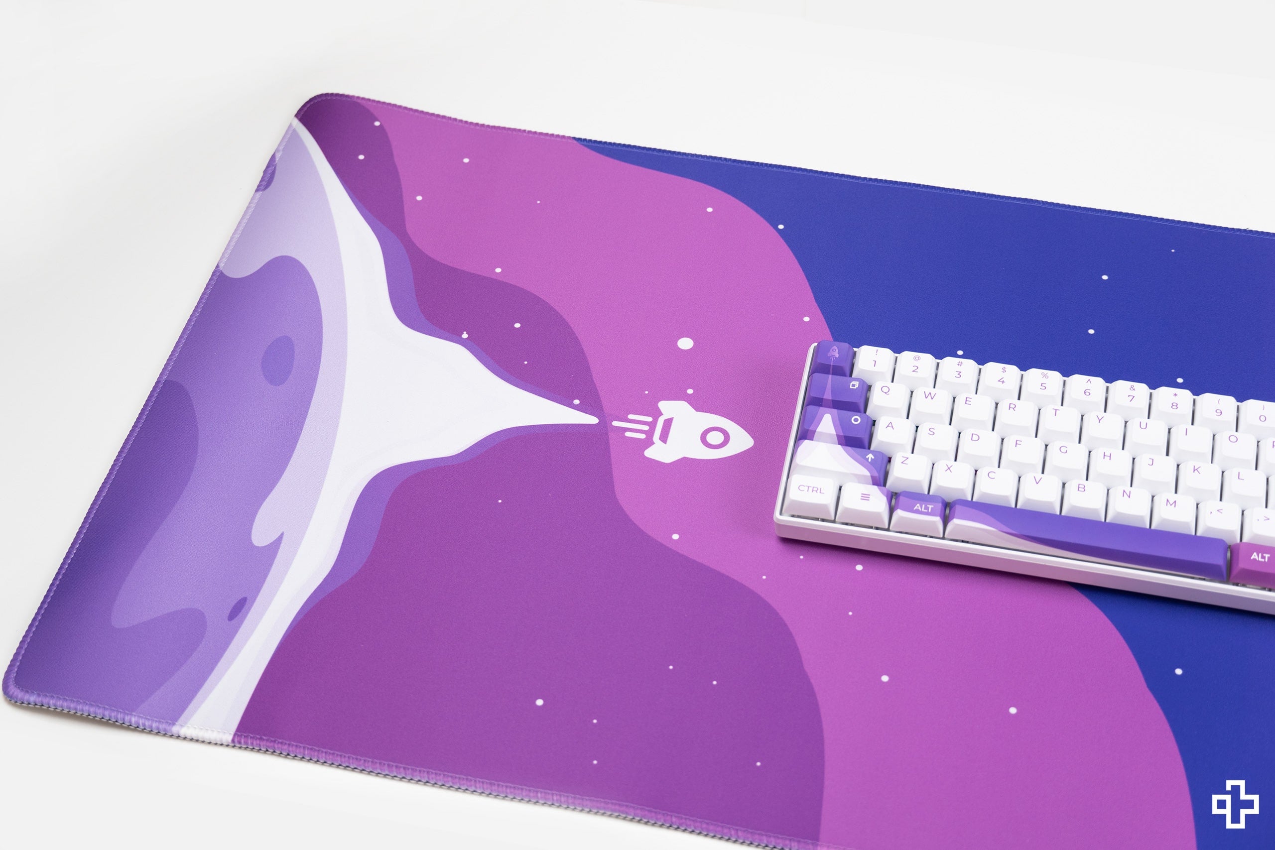 Deskmat Mousepad QwertyKey LiftOff 4mm margini cusute - QwertyKey