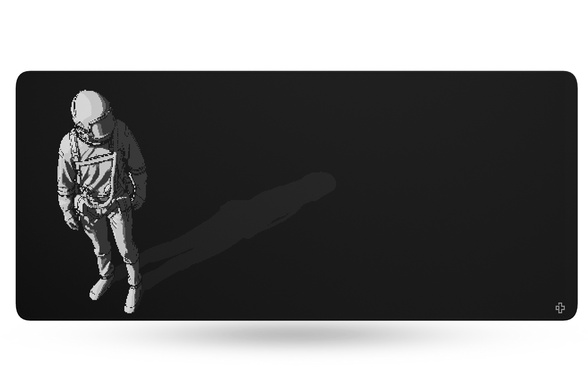 Deskmat Mousepad QwertyKey Astronaut 4mm margini cusute - QwertyKey