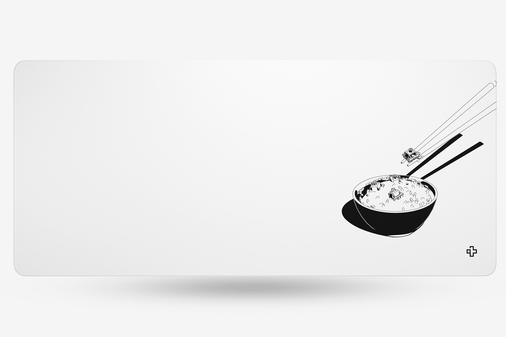 Deskmat Mousepad QwertyKey Rice 4mm margini cusute - QwertyKey