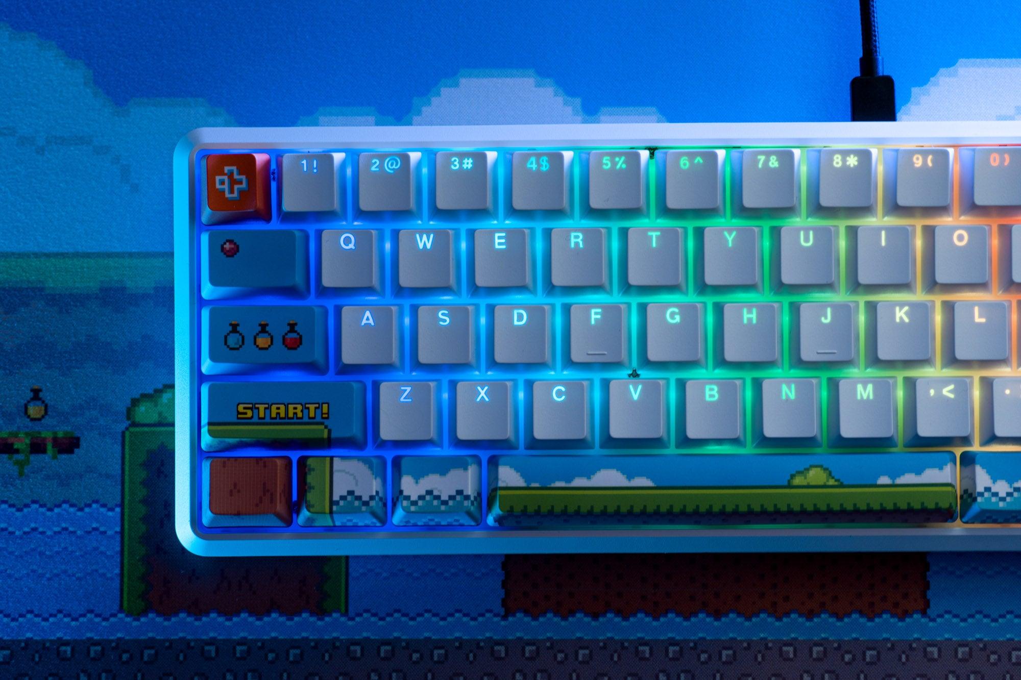 QwertyKey65 Arcade Hotswap RGB Tastatura Mecanica Gaming Keyboards QwertyKey