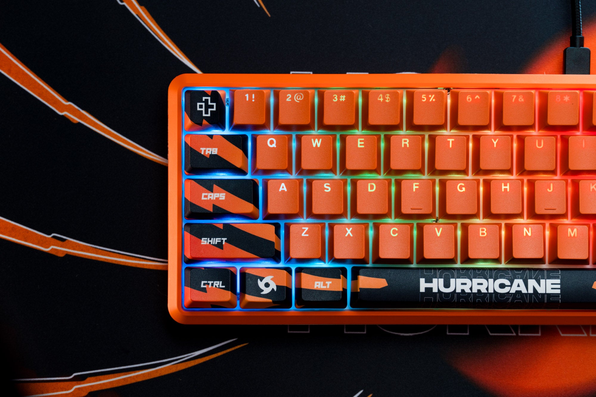 QwertyKey65 Hurricane Hotswap RGB Tastatura Mecanica Gaming - QwertyKey