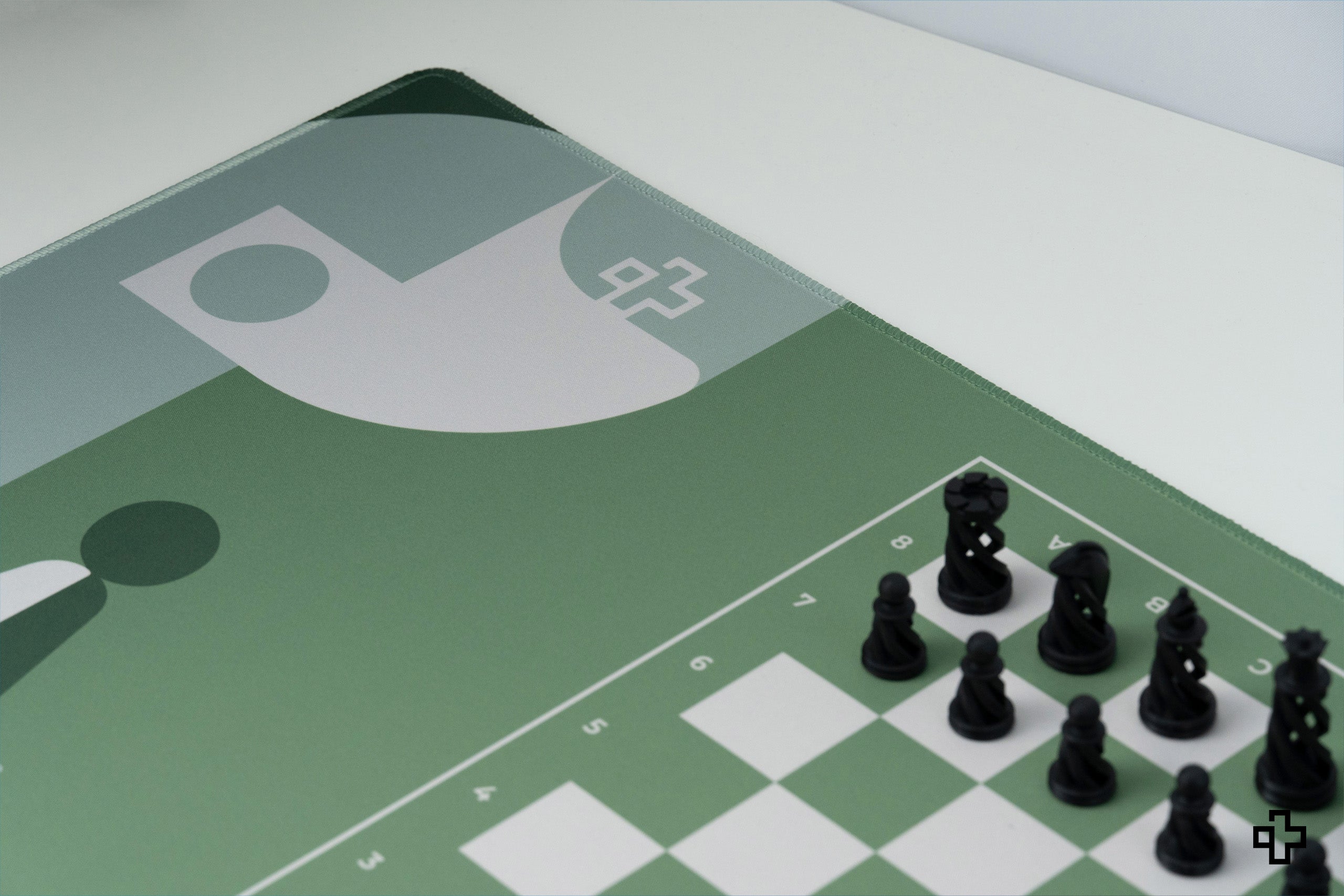 Deskmat Mousepad QwertyKey Chess 4mm margini cusute
