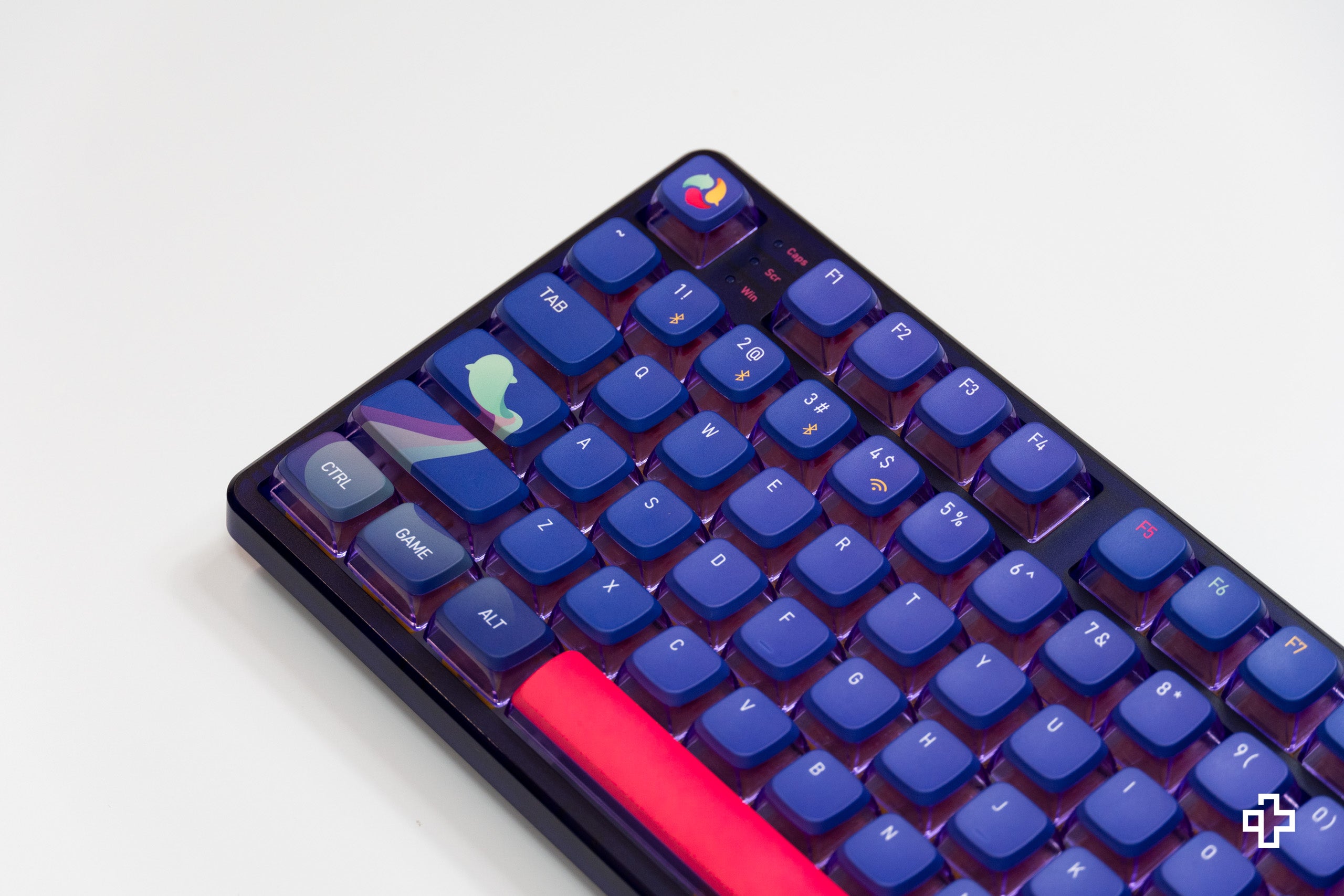 QwertyKey80 x Eneba Limited Edition Bluetooth Wireless Hotswap RGB QMK/VIA Gasket Mounted Tastatura Mecanica Gaming cu Ecran