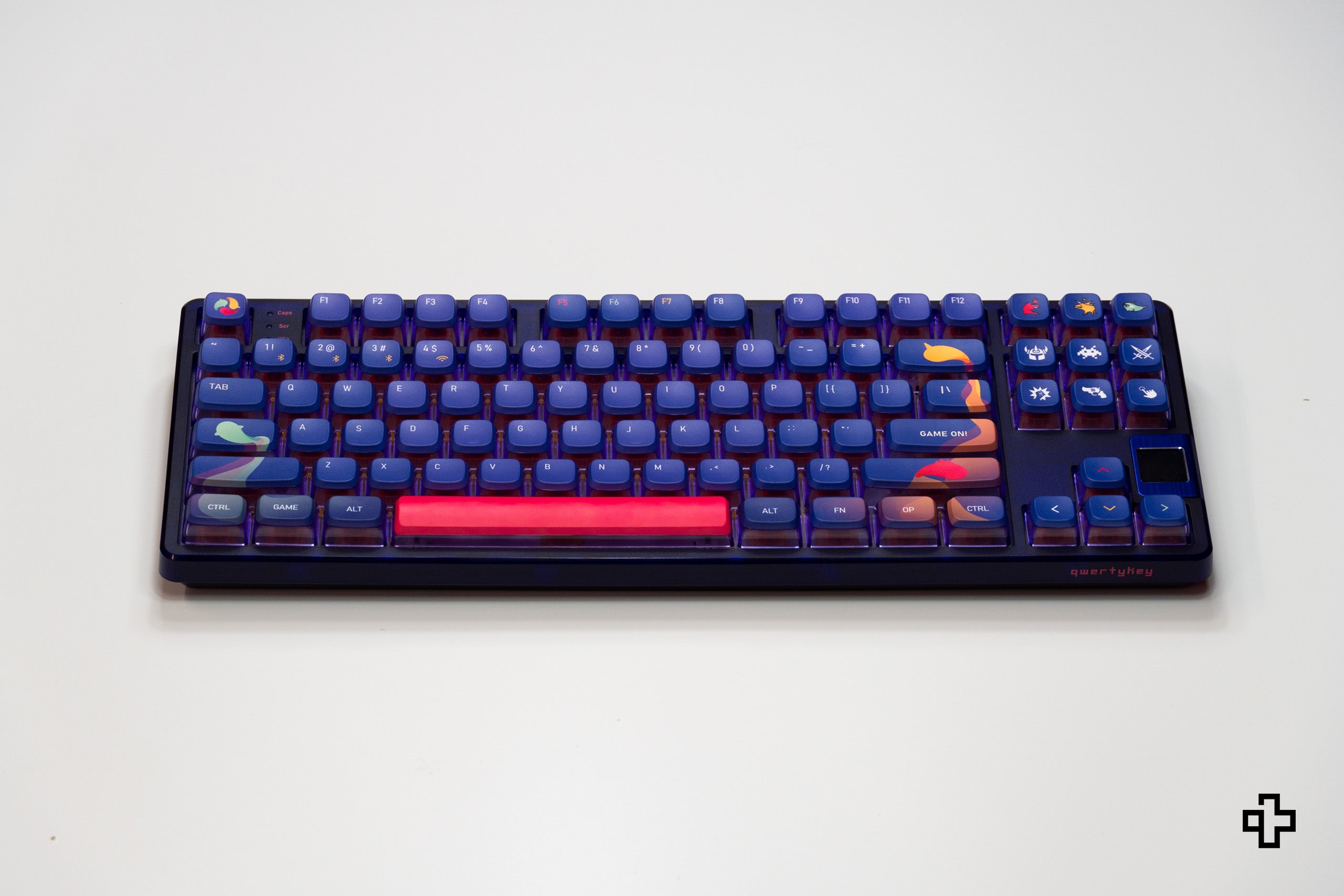 QwertyKey80 x Eneba Limited Edition Bluetooth Wireless Hotswap RGB QMK/VIA Gasket Mounted Tastatura Mecanica Gaming cu Ecran