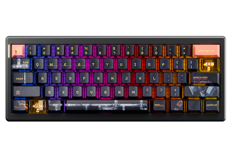 QwertyKey61 PRO Fallout keyboard