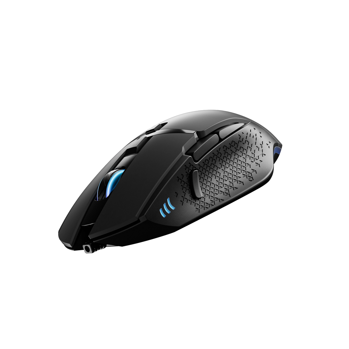 Mouse Gaming QwertyKey Forge V2 Negru - RGB, 12.000 DPI, Software
