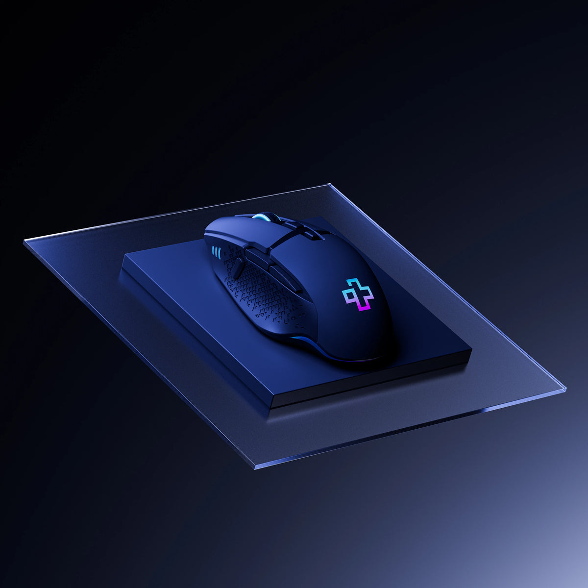 Mouse Gaming QwertyKey Forge V2 Negru - RGB, 12.000 DPI, Software