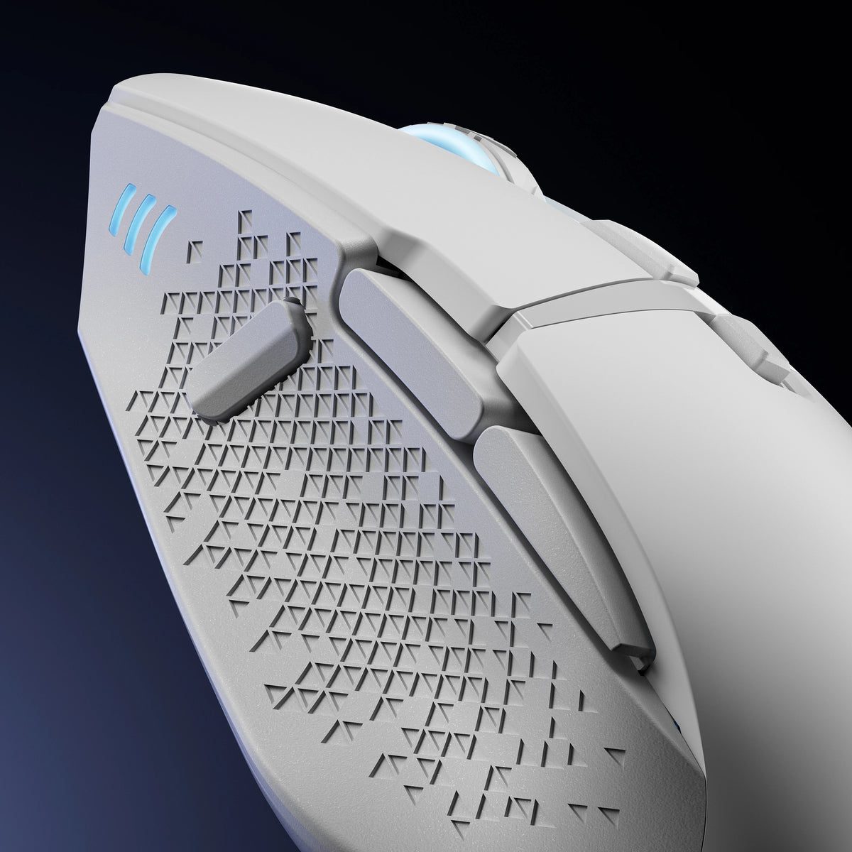 Mouse Gaming QwertyKey Forge V2 Alb- RGB, 12.000 DPI, Software