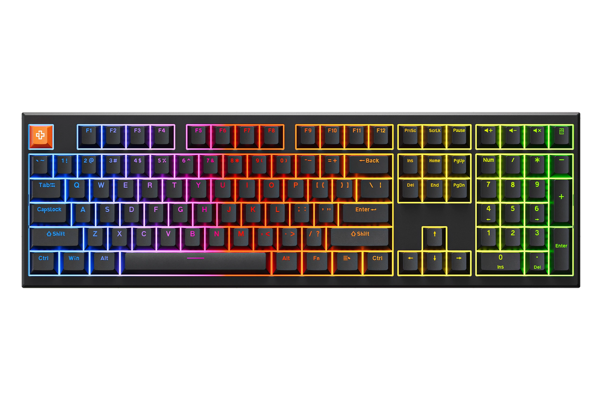 QwertyKey H100 Pro V2 Neagră – Tastatură Mecanică Gaming Wireless, Hotswap, Gasket, Full RGB