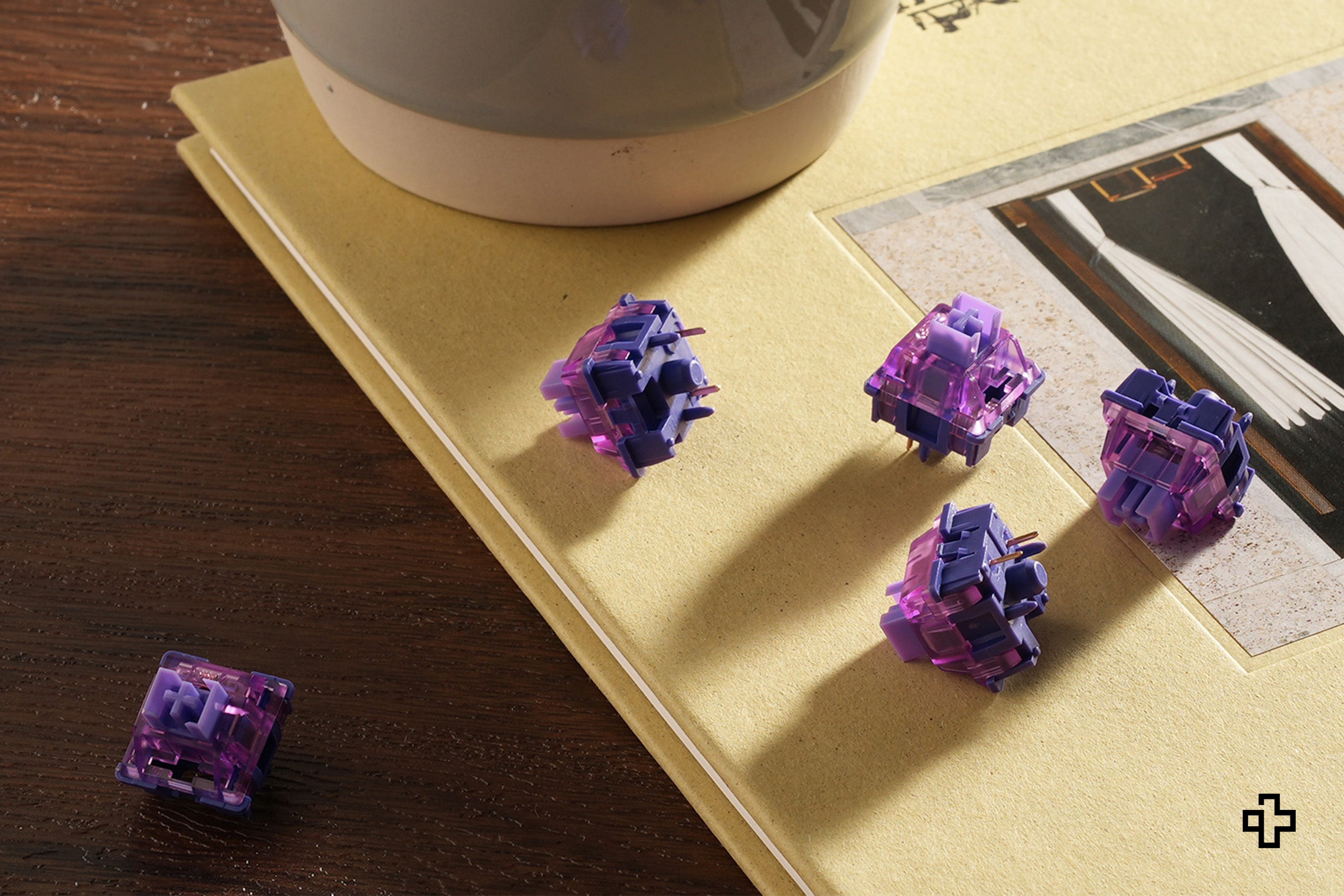 45 bucăți Akko Lavender Purple Pro Switchuri