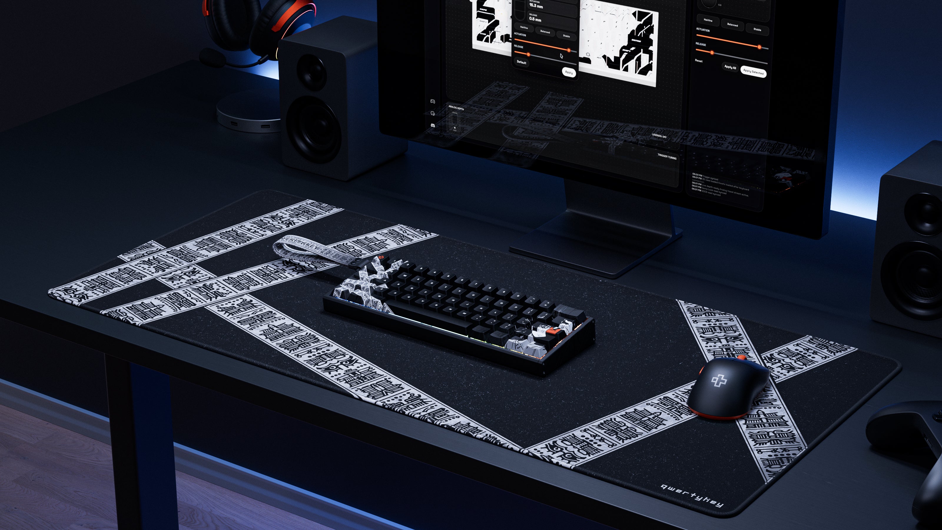 QK61 HE-AL Shadow – Hall Effect, Rapid Trigger, RGB, Snap Tap, Switch-uri Magnetice