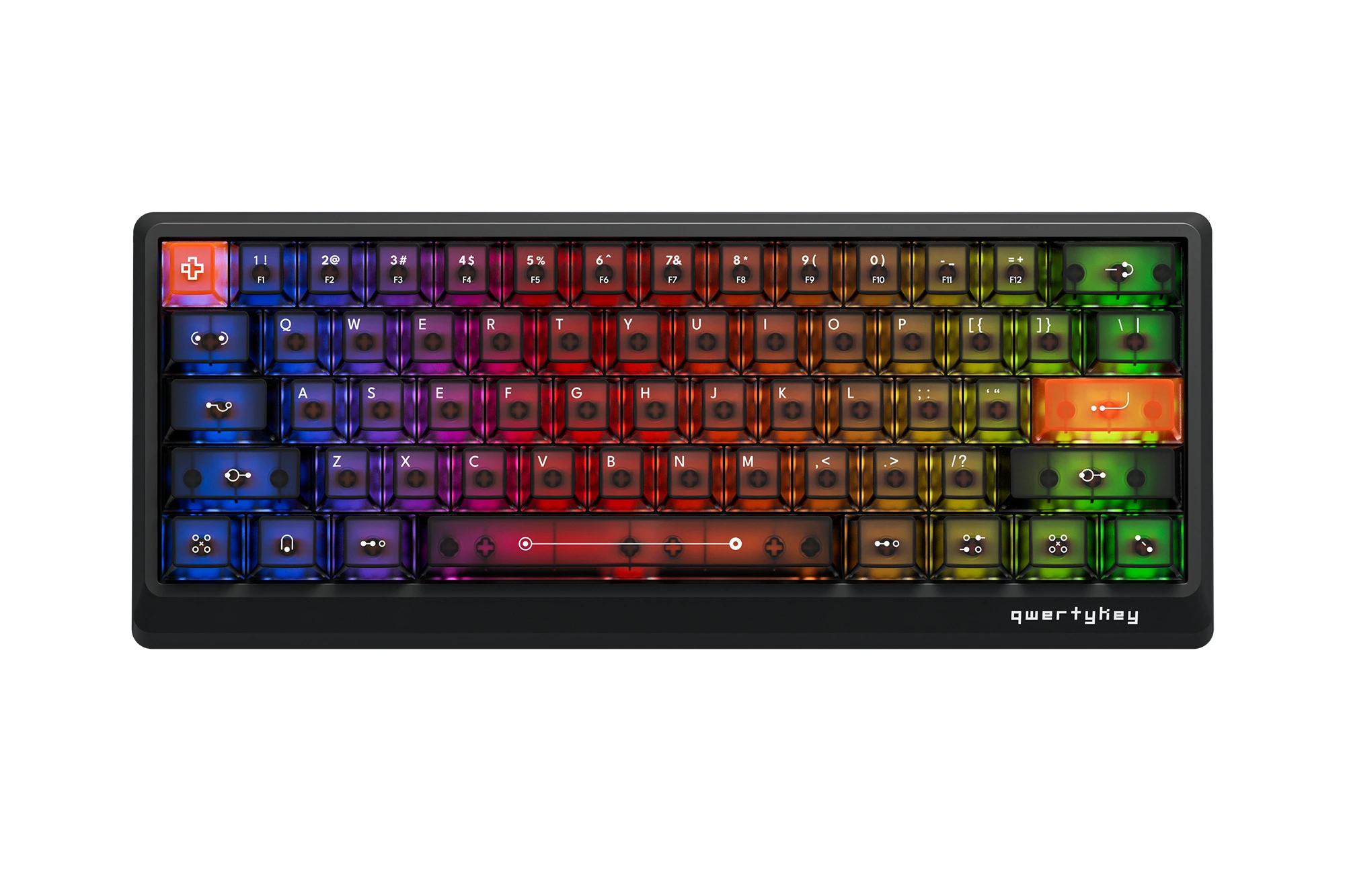 QK61 HE Phantom Neagra – Tastatura Mecanica Gaming Hall Effect, Rapid Trigger, RGB, Switch-uri Magnetice, Snap Tap