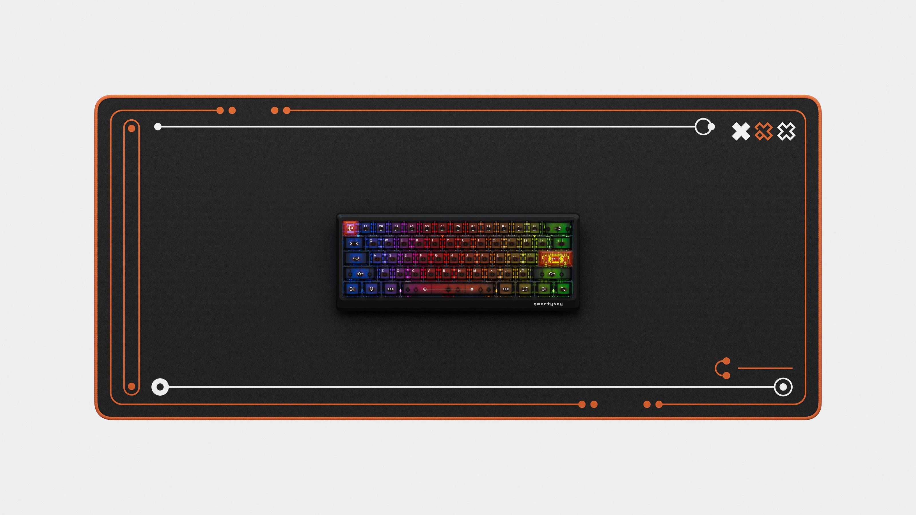 QK61 HE Phantom Neagra – Tastatura Mecanica Gaming Hall Effect, Rapid Trigger, RGB, Switch-uri Magnetice, Snap Tap