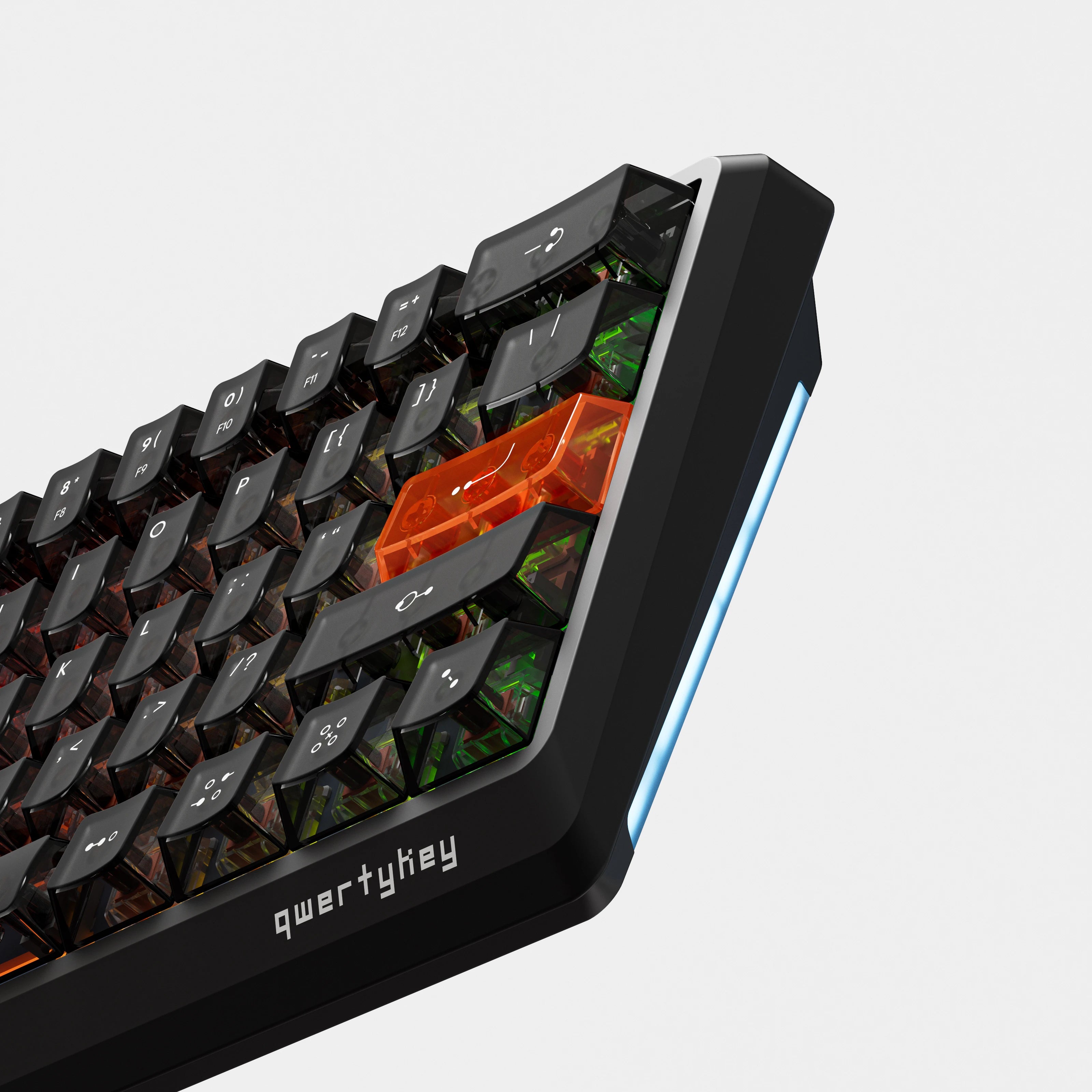 QK61 HE Phantom Neagra – Tastatura Mecanica Gaming Hall Effect, Rapid Trigger, RGB, Switch-uri Magnetice, Snap Tap