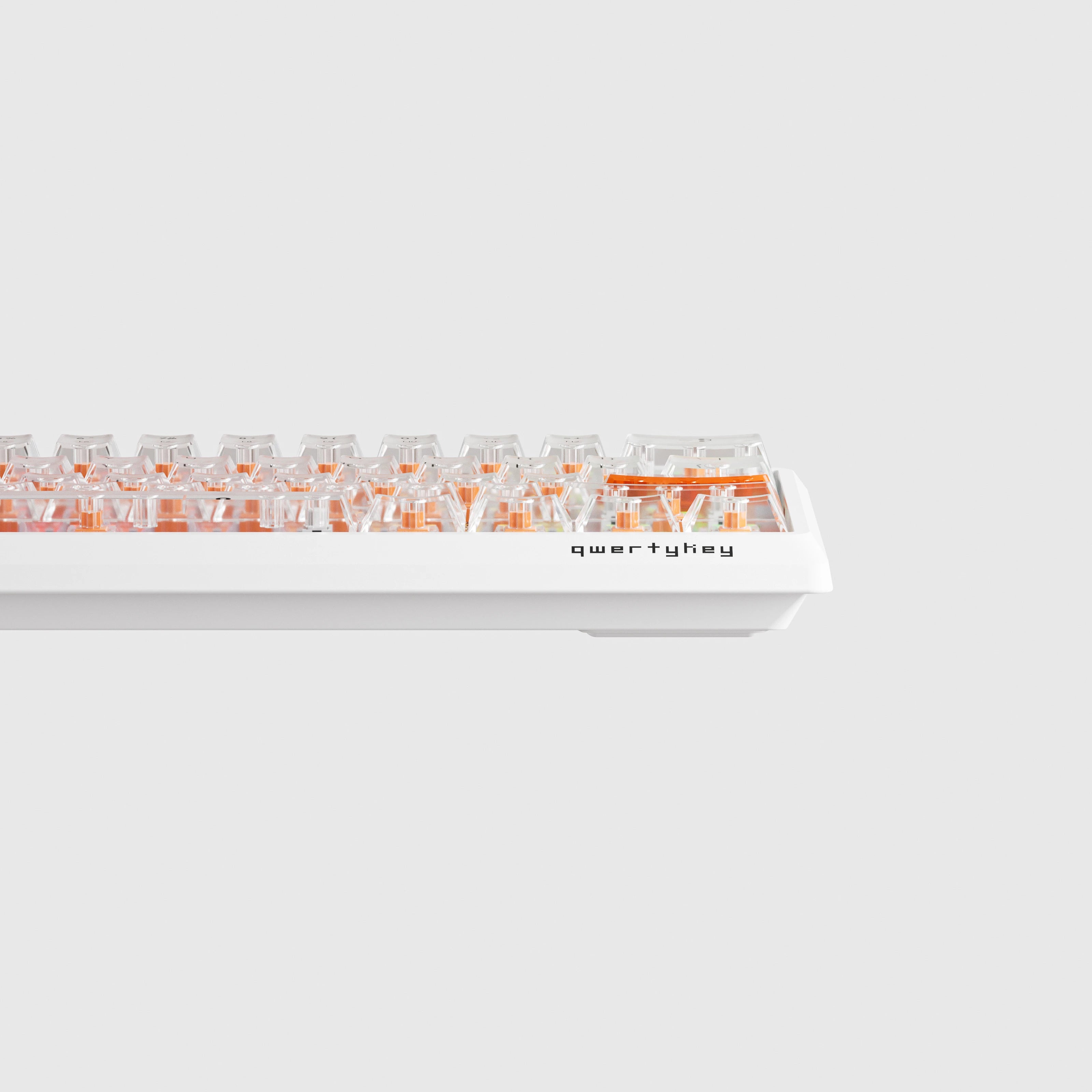 QK61 HE Phantom Alb – Tastatura Mecanica Gaming Hall Effect, Rapid Trigger, RGB, Switch-uri Magnetice, Snap Tap