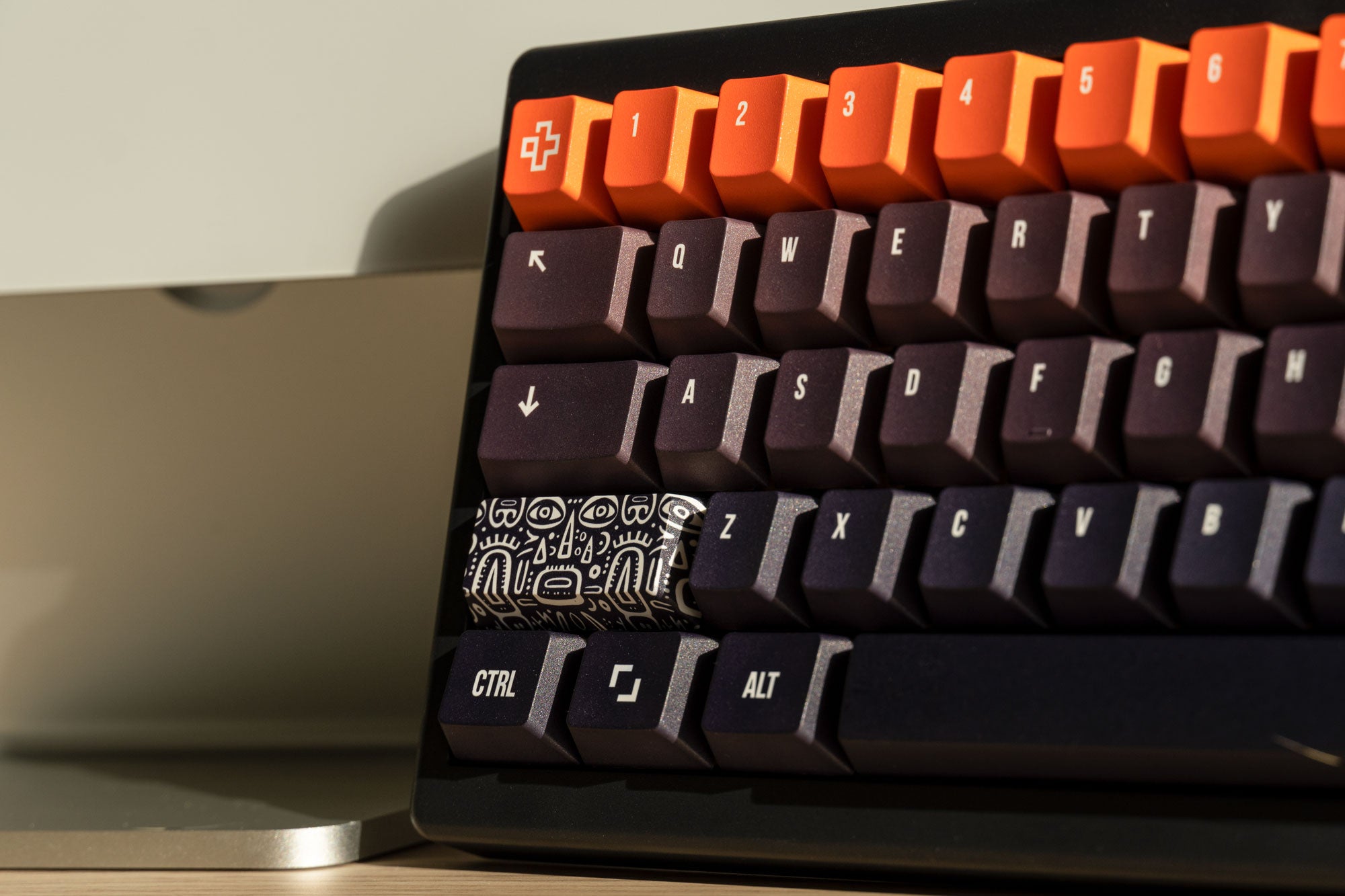 QwertyKey61 PRO Neagra Hotswap RGB VIA Gasket Mounted Tastatura Mecanica Gaming