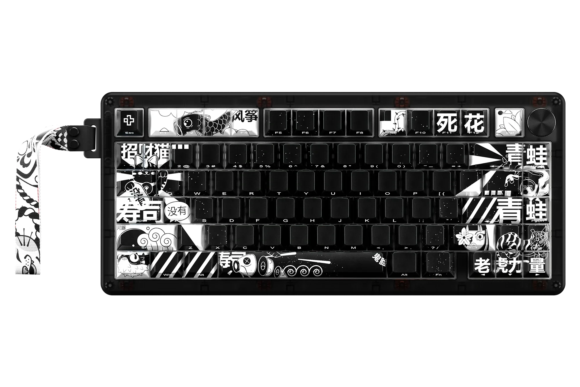 QwertyKey75 HE Momo – Hall Effect, Rapid Trigger, RGB, Snap Tap, Switch-uri Magnetice