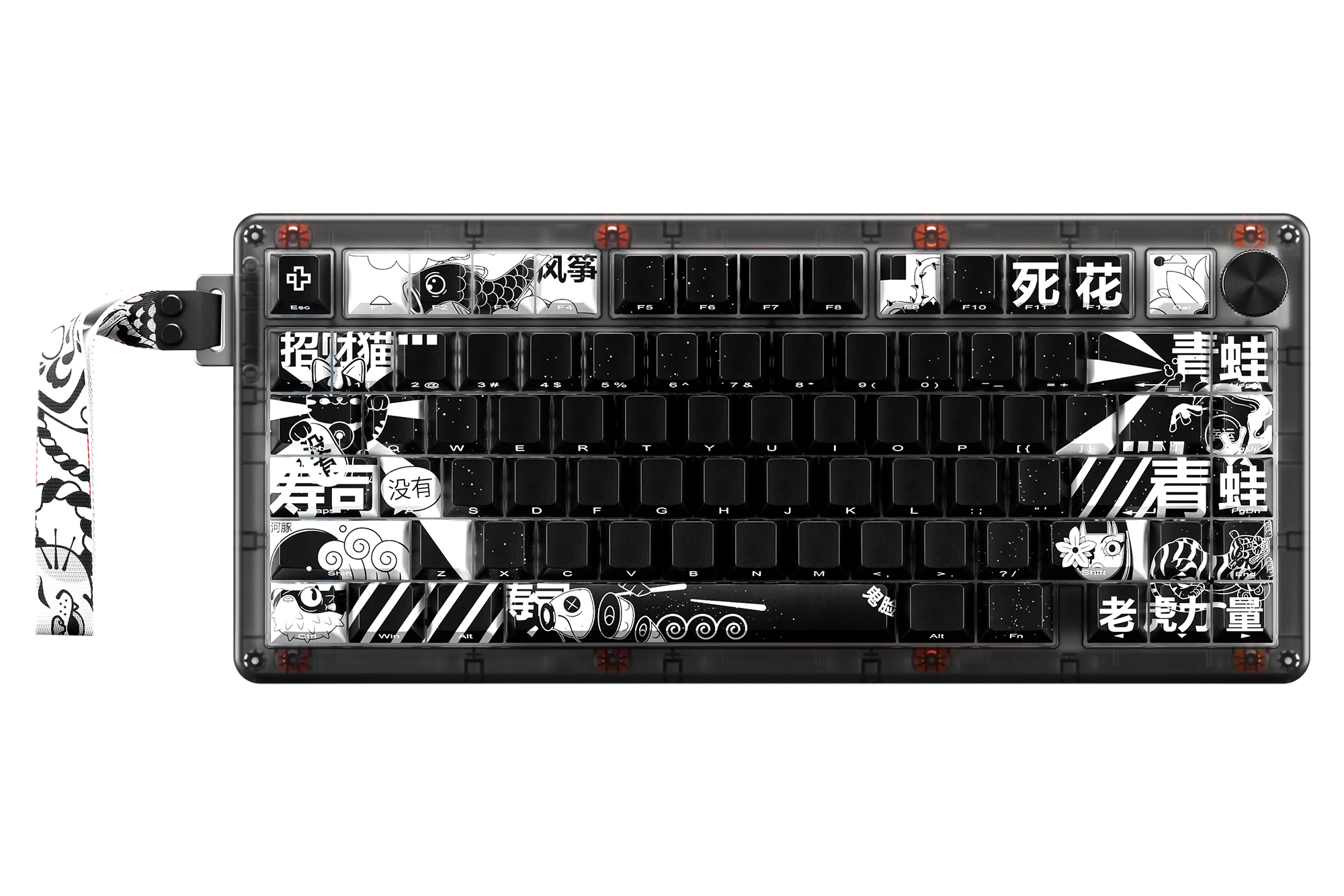 QwertyKey75 HE Momo – Hall Effect, Rapid Trigger, RGB, Snap Tap, Switch-uri Magnetice